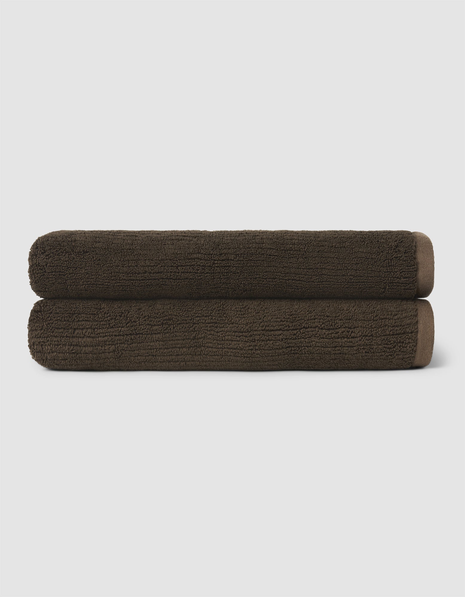Cozy Earth Ribbed Terry Bath Towel Set