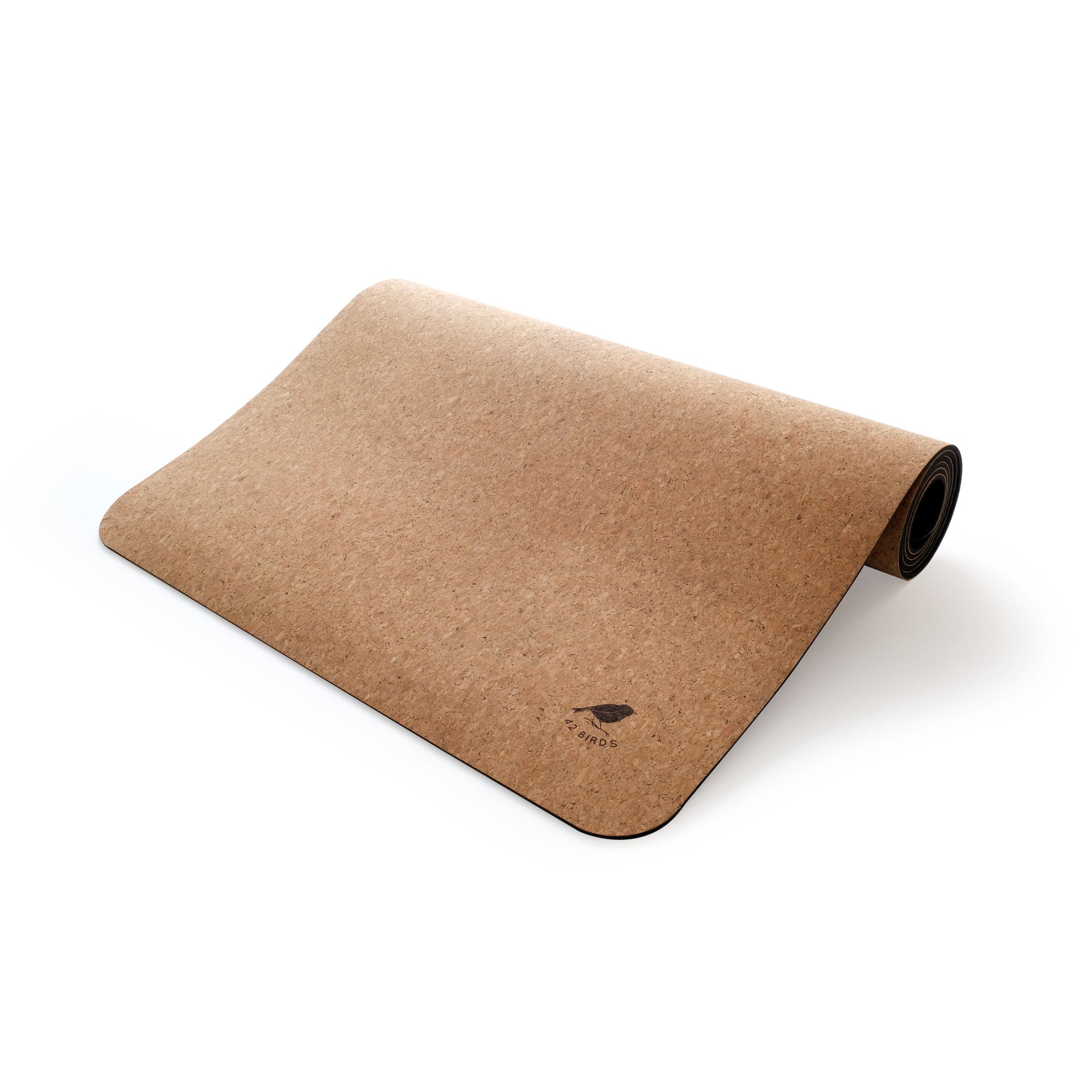 42 Birds Extra Long Cork Lightweight Yoga Mat "The Robin"