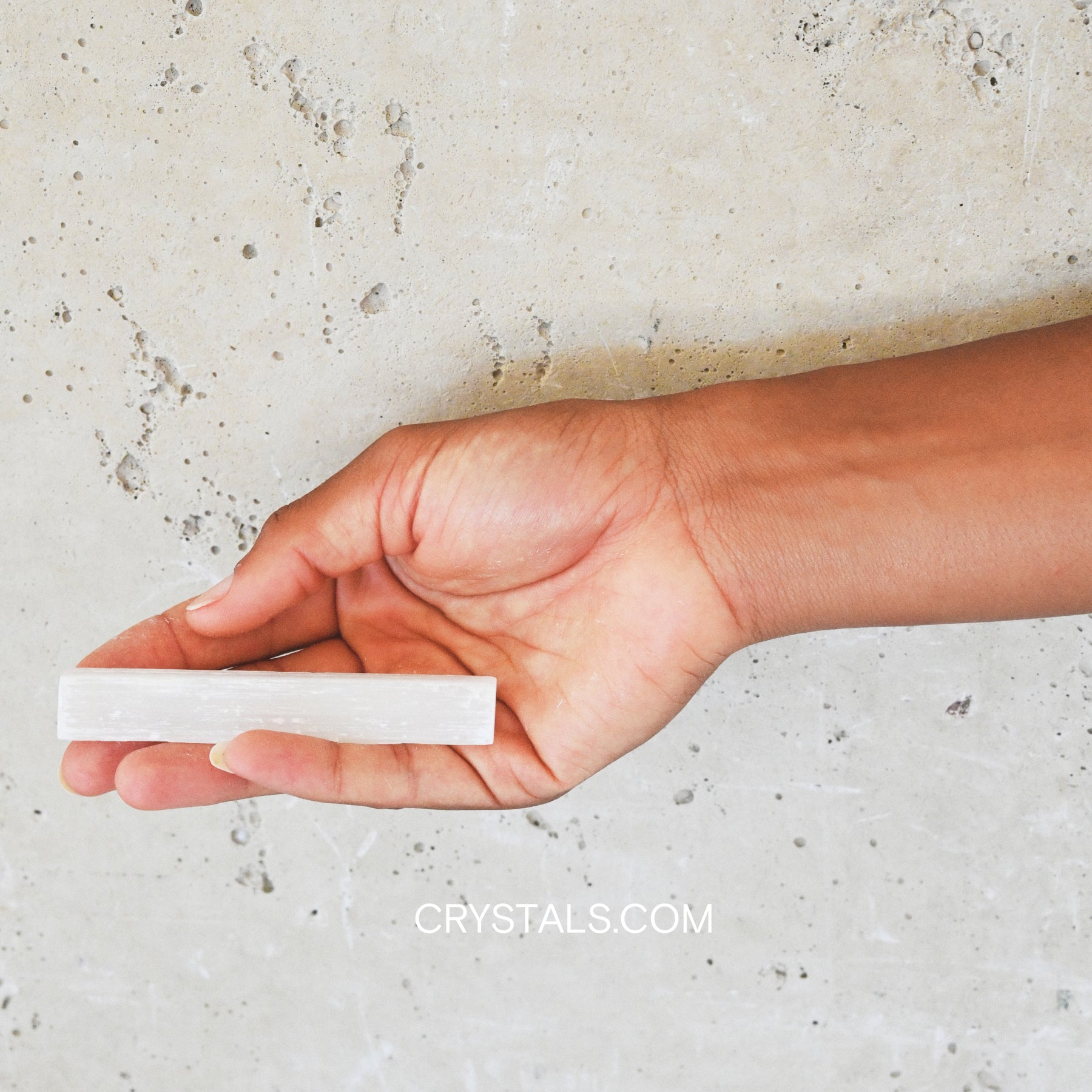 Selenite Cleansing Wand