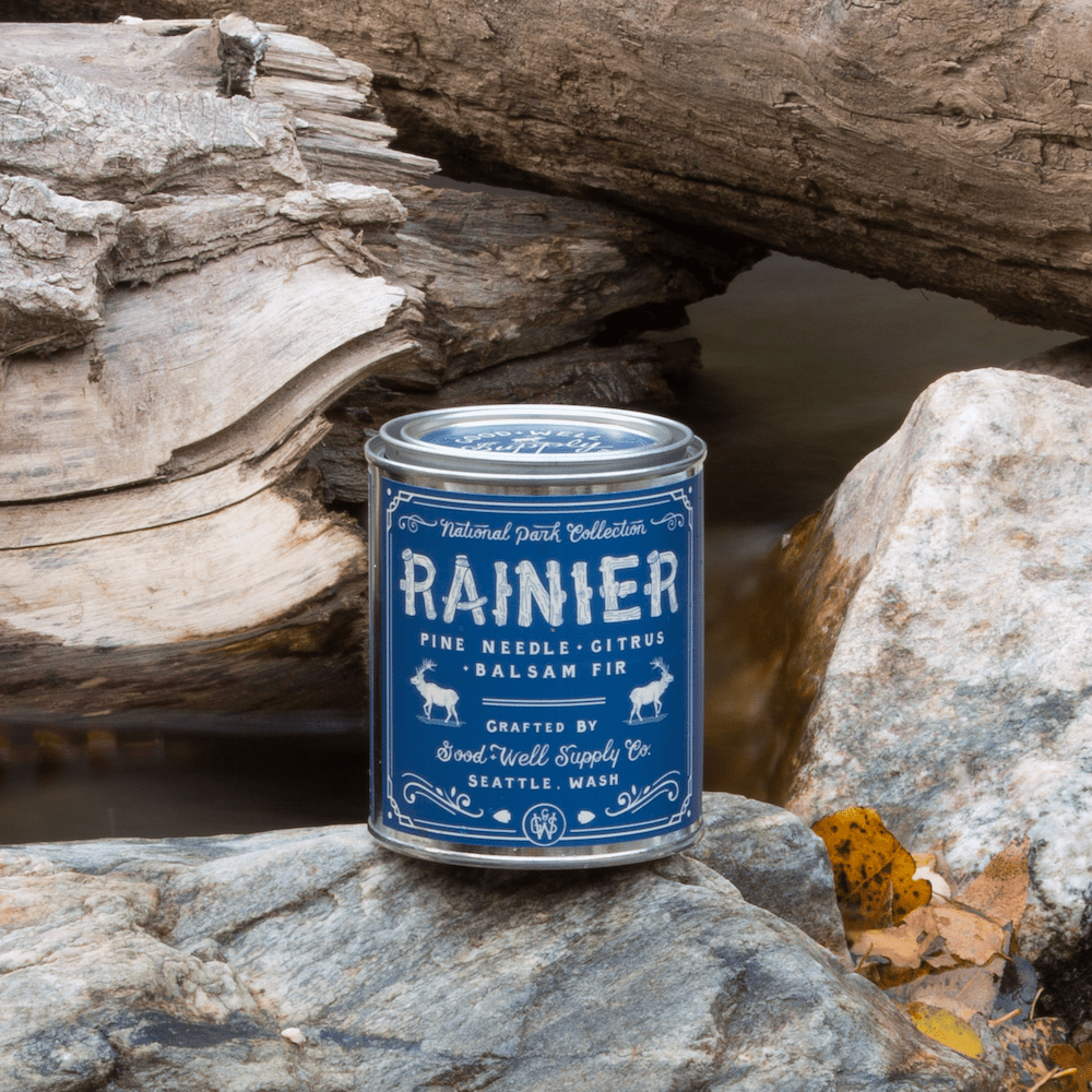 Good & Well Supply Co Rainier National Park Candle