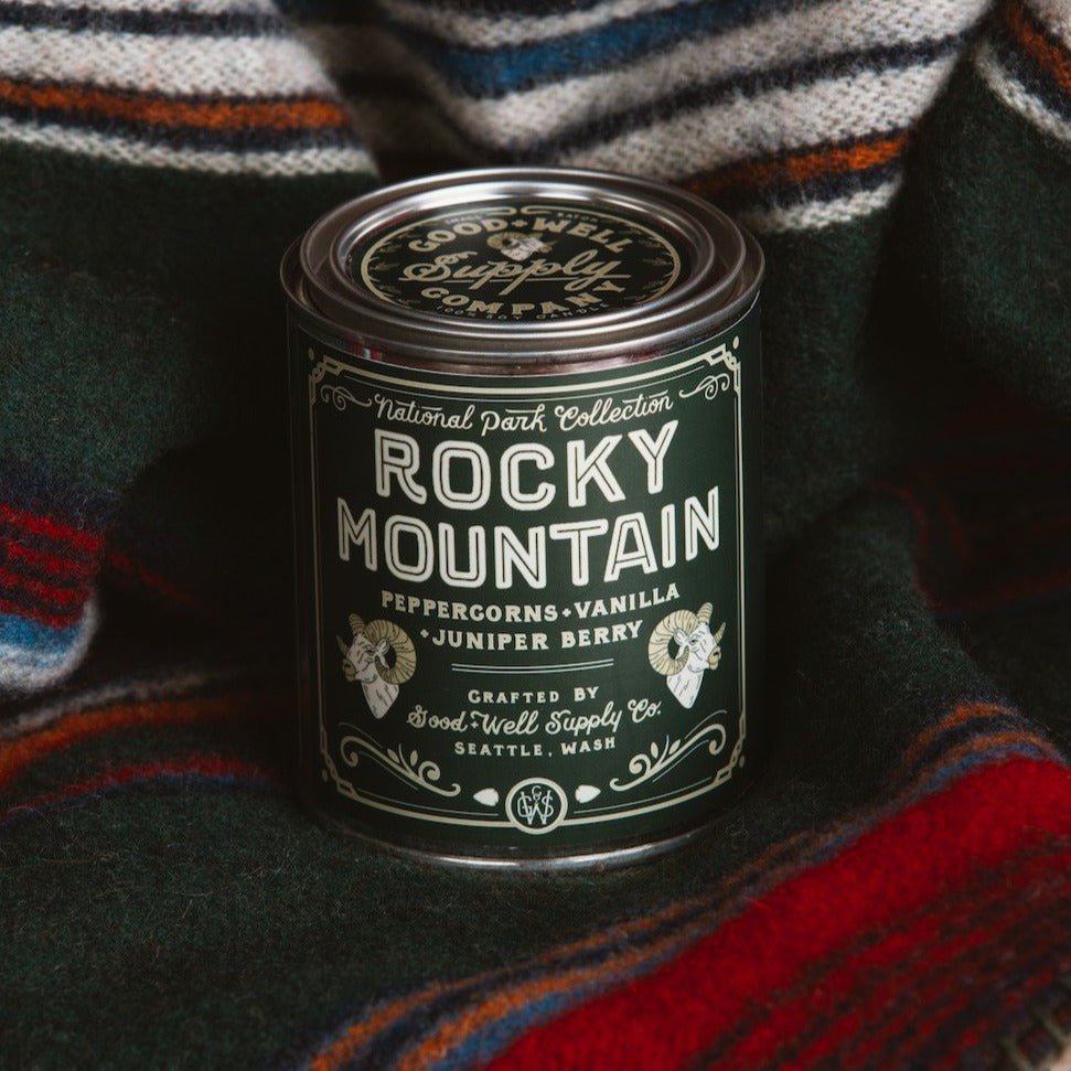 Good & Well Supply Co Rocky Mountain National Park Candle