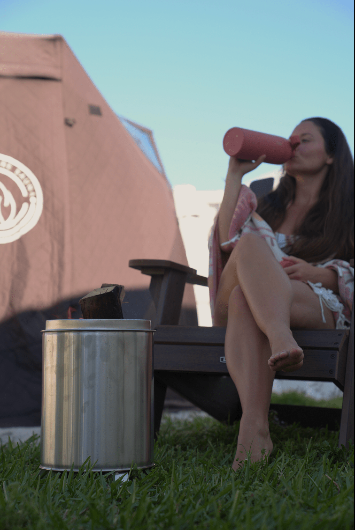 North Shore Sauna Small Smokeless Fire Pit