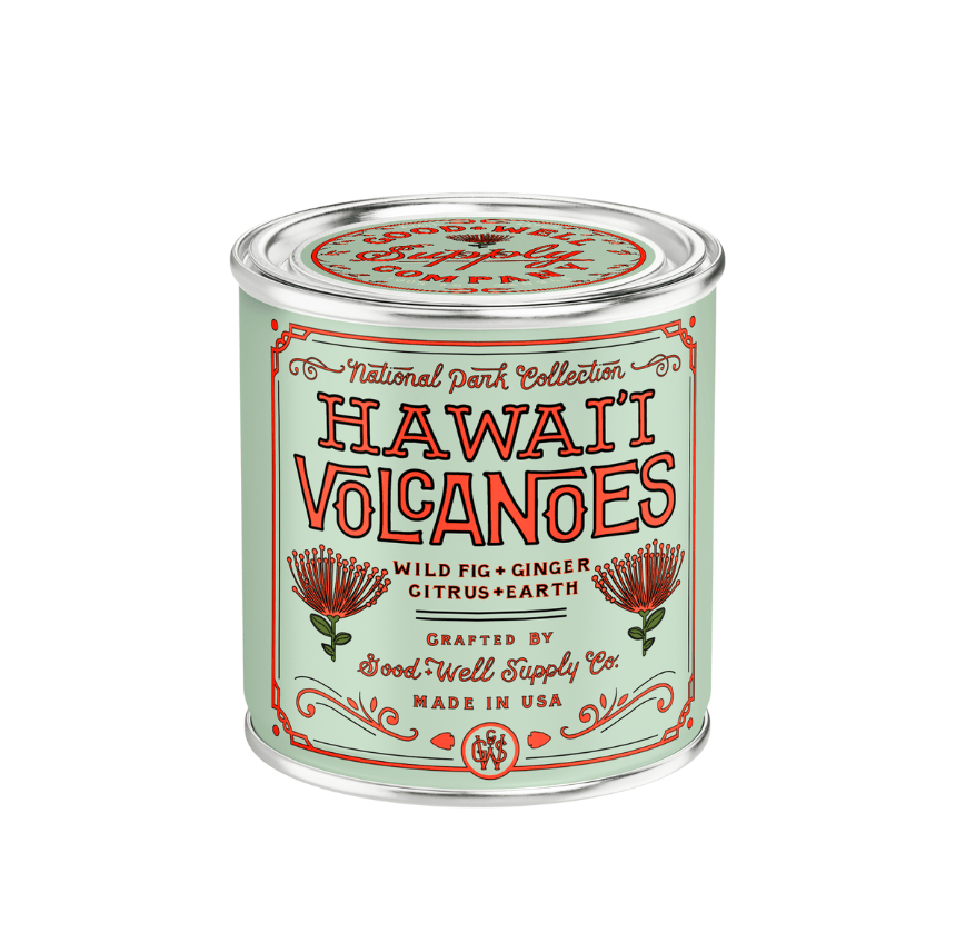 Good & Well Supply Co Hawai'i Volcanoes National Park Candle
