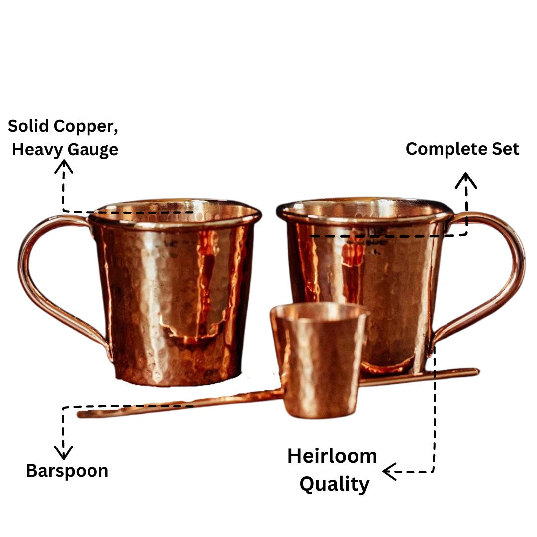 Moscow Mule Mug Gift Set