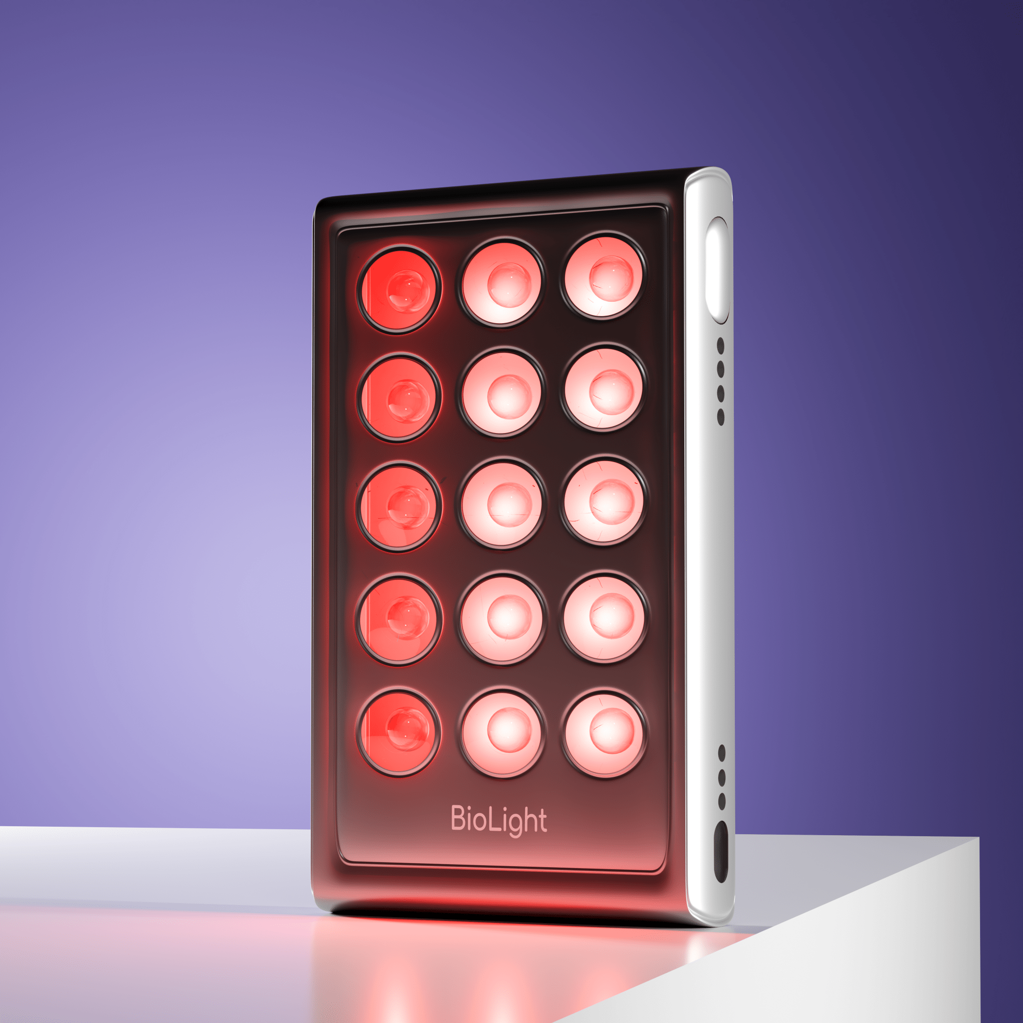 BioLight Shine: Handheld Device - Advanced Red Light Therapy with 15 LEDs and 4 Settings