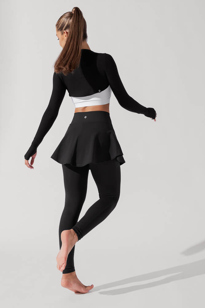POPFLEX® Crisscross Hourglass® Sklegging - Black