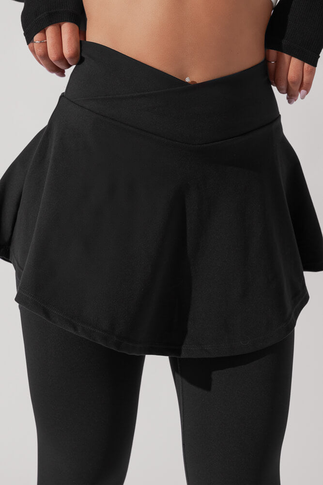 POPFLEX® Crisscross Hourglass® Sklegging - Black