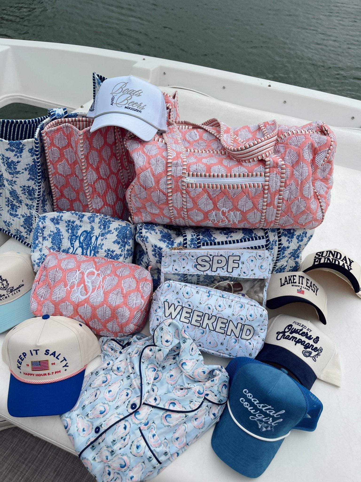 KenzKustomz Weekend - Blue Oysters Large Bag