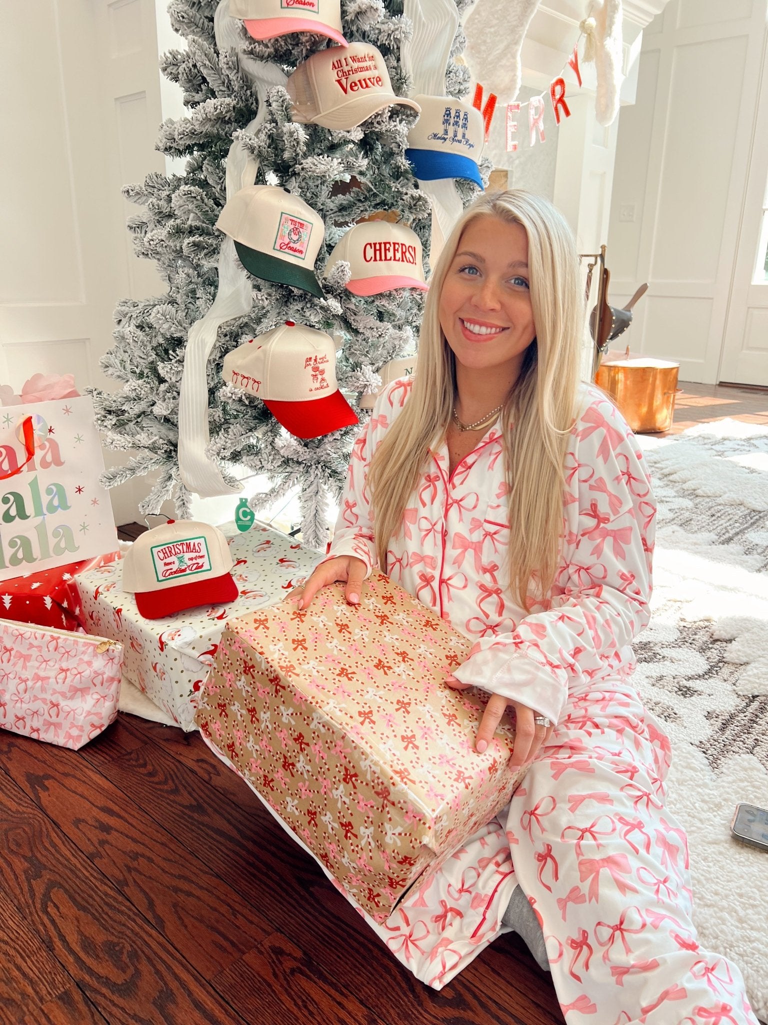 KenzKustomz Bows Pajama Set