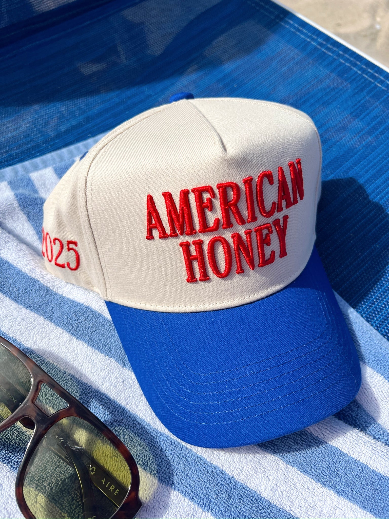 KenzKustomz American Honey Vintage Trucker Hat