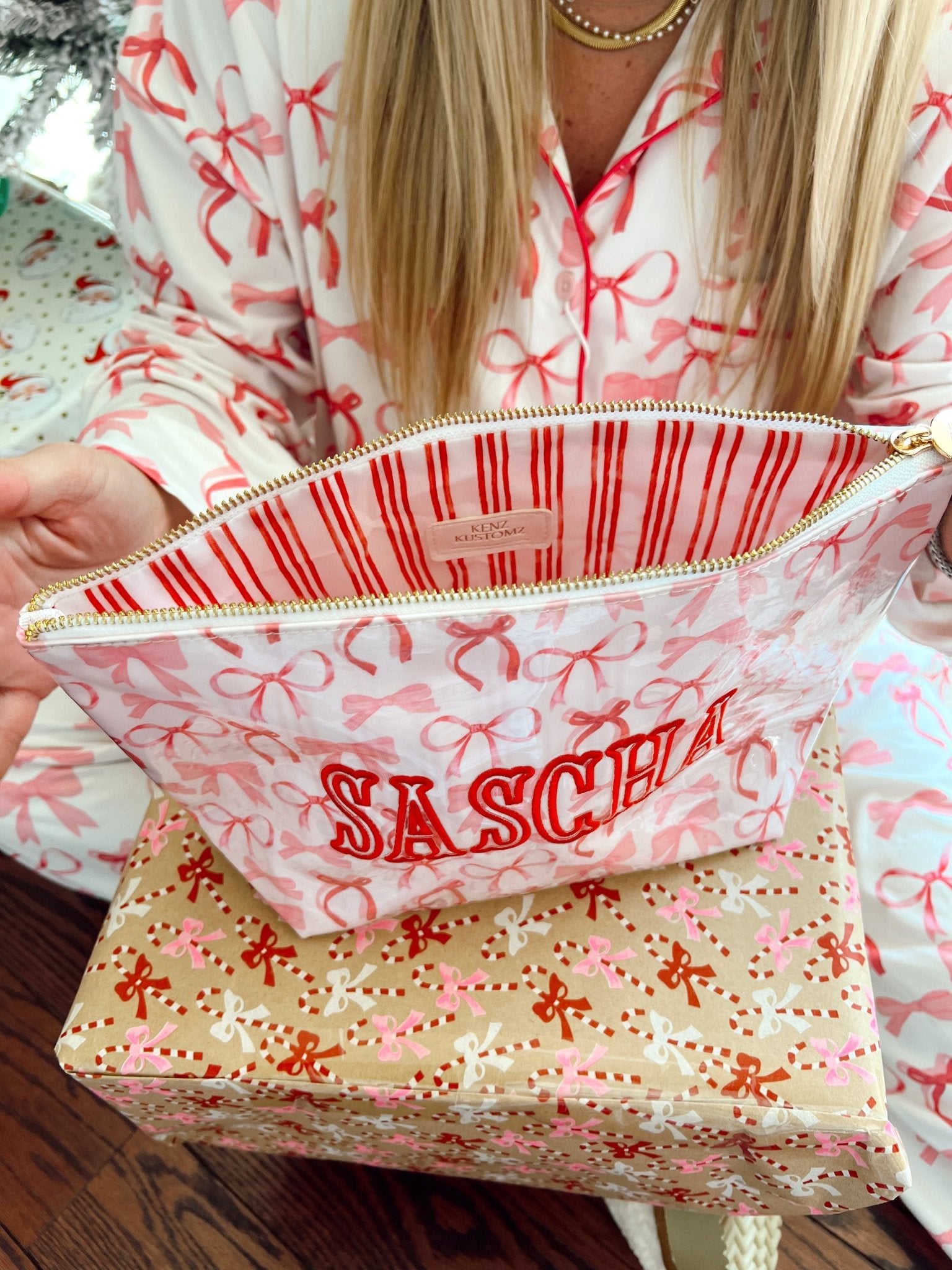 KenzKustomz Bows Pajama Set