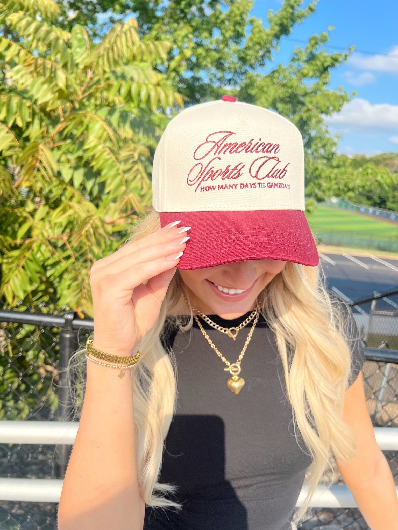 KenzKustomz American Sports Club Vintage Trucker Hat