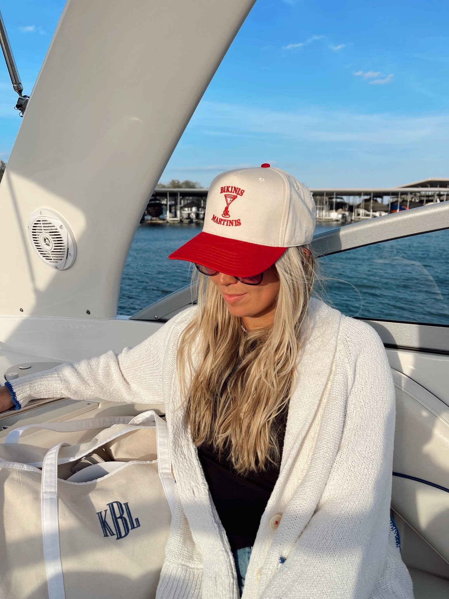 KenzKustomz Bikinis & Martinis Vintage Trucker Hat