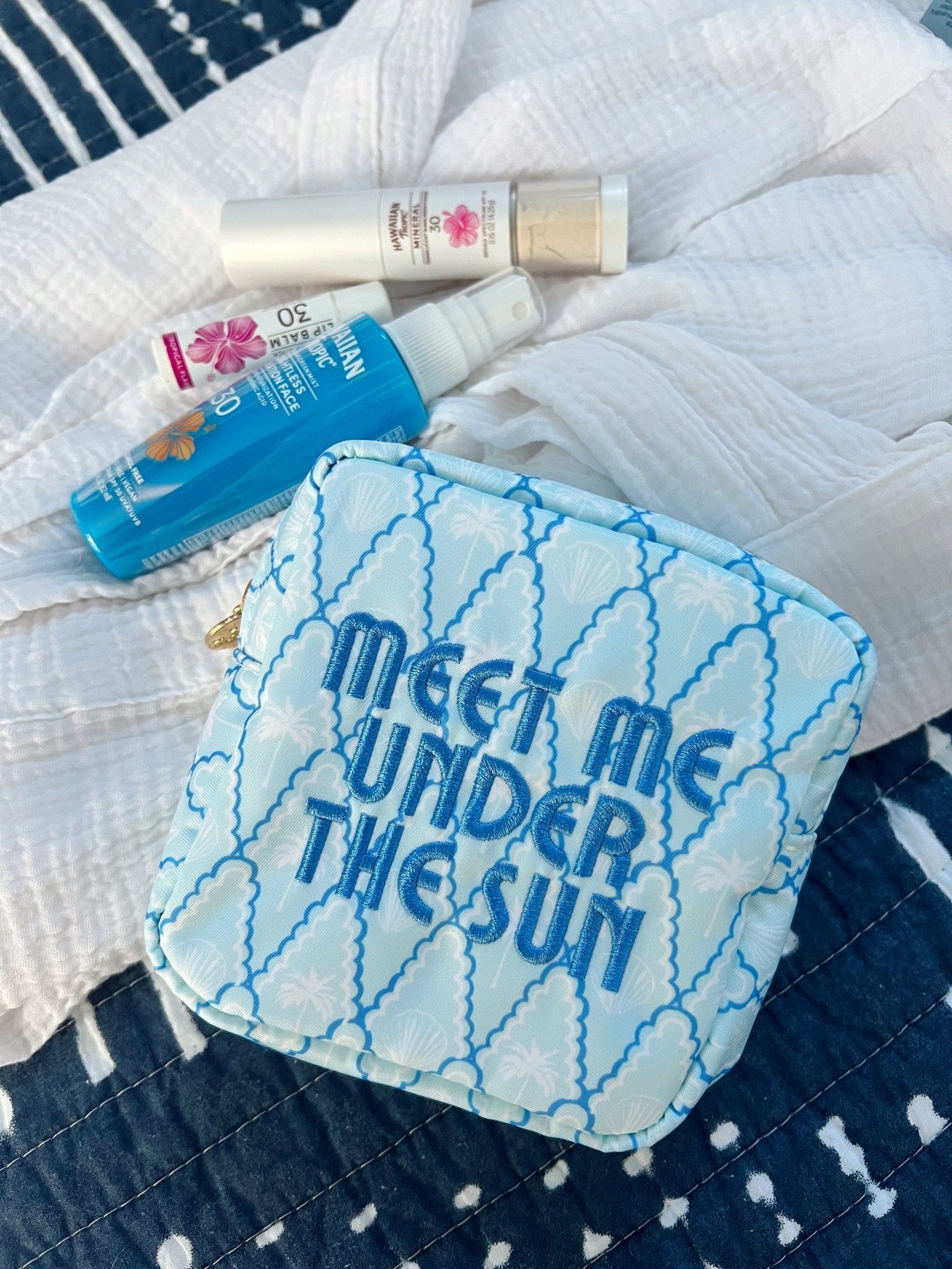 KenzKustomz Meet me under the Sun - Blue Palms Mini