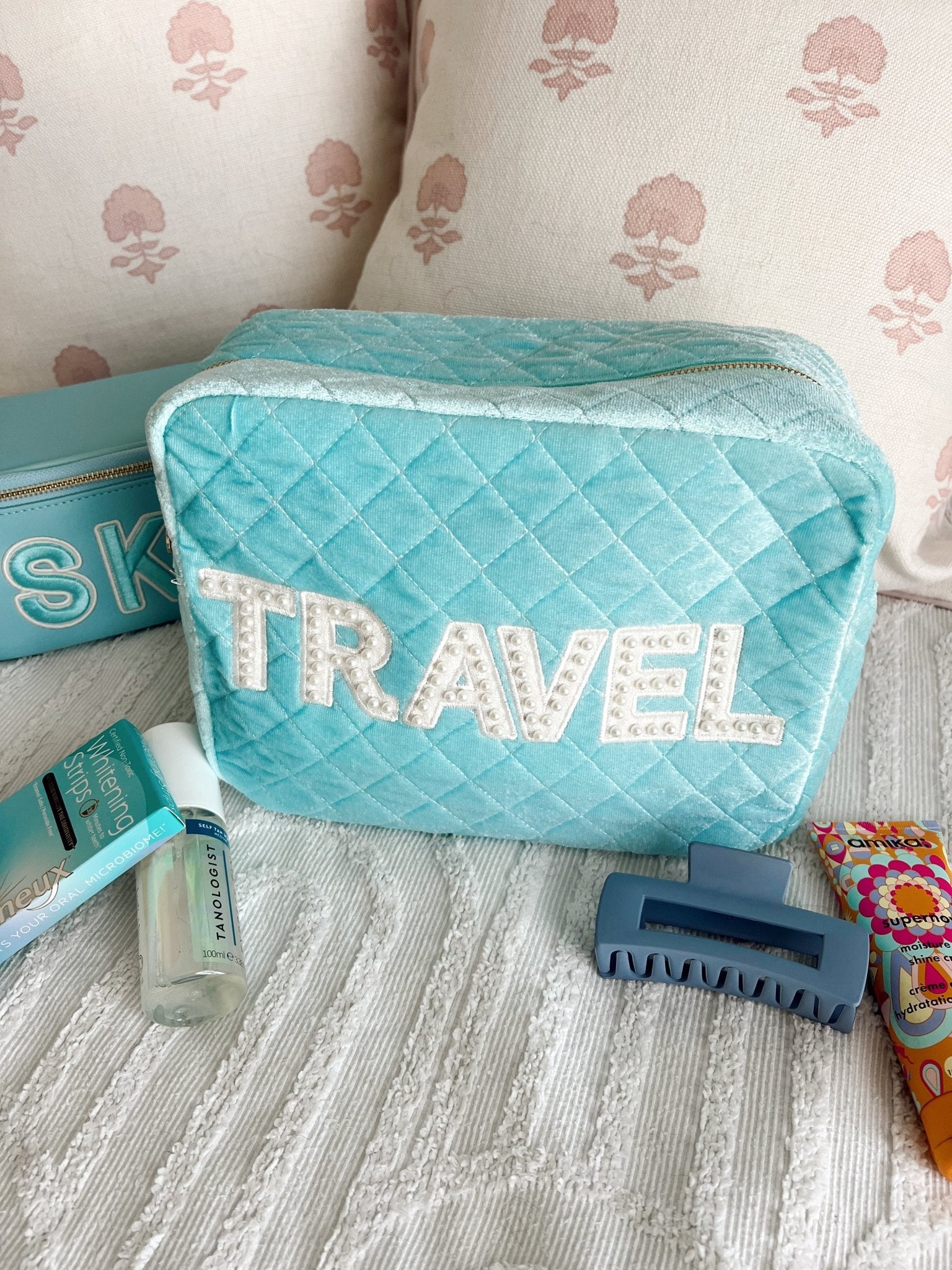 KenzKustomz Travel XL - Baby Blue Velvet