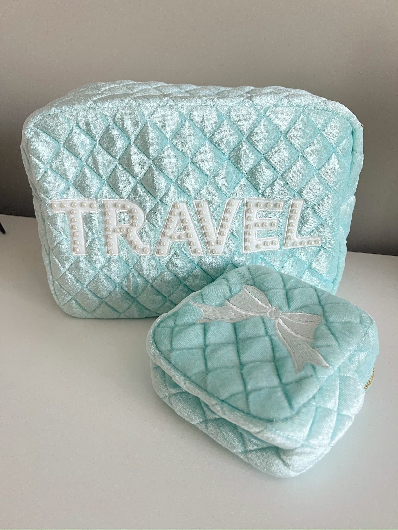 KenzKustomz Travel XL - Baby Blue Velvet
