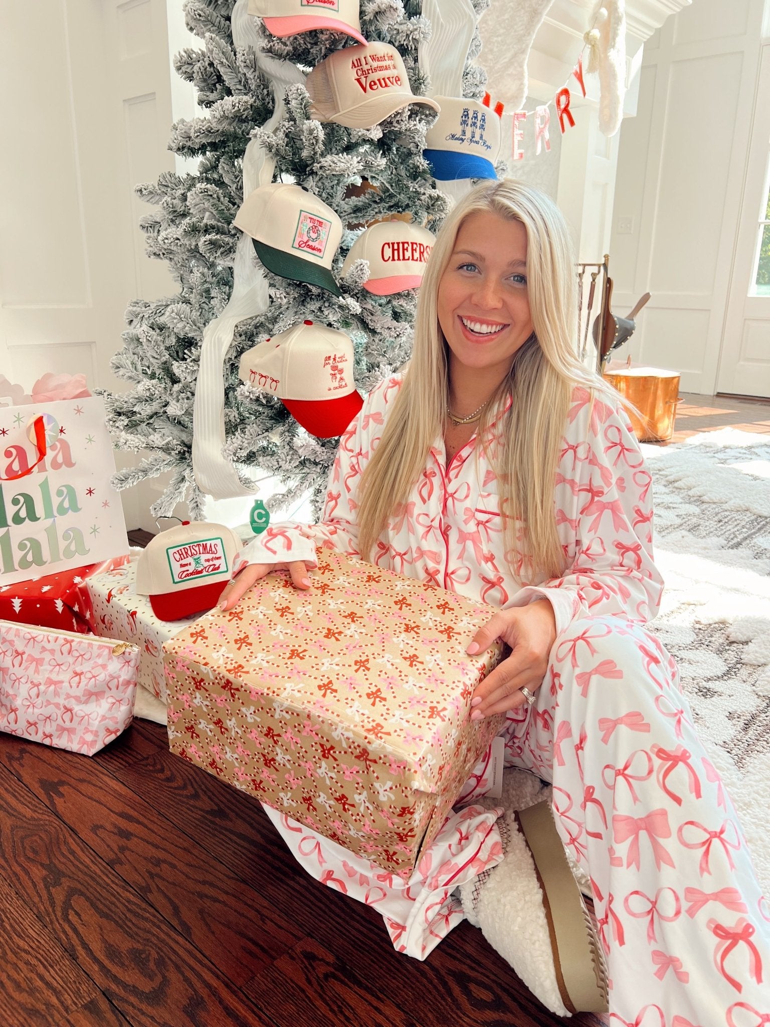 KenzKustomz Bows Pajama Set