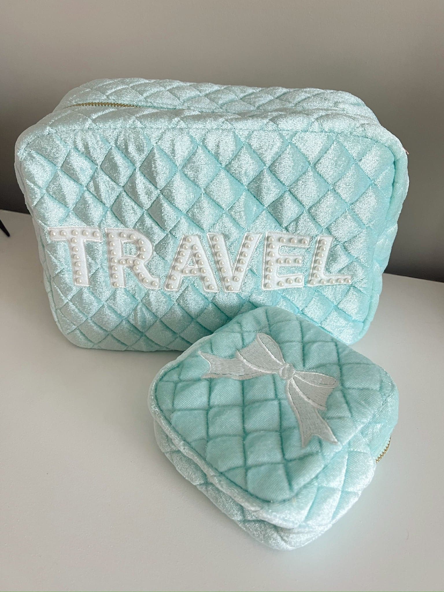 KenzKustomz Travel XL - Baby Blue Velvet