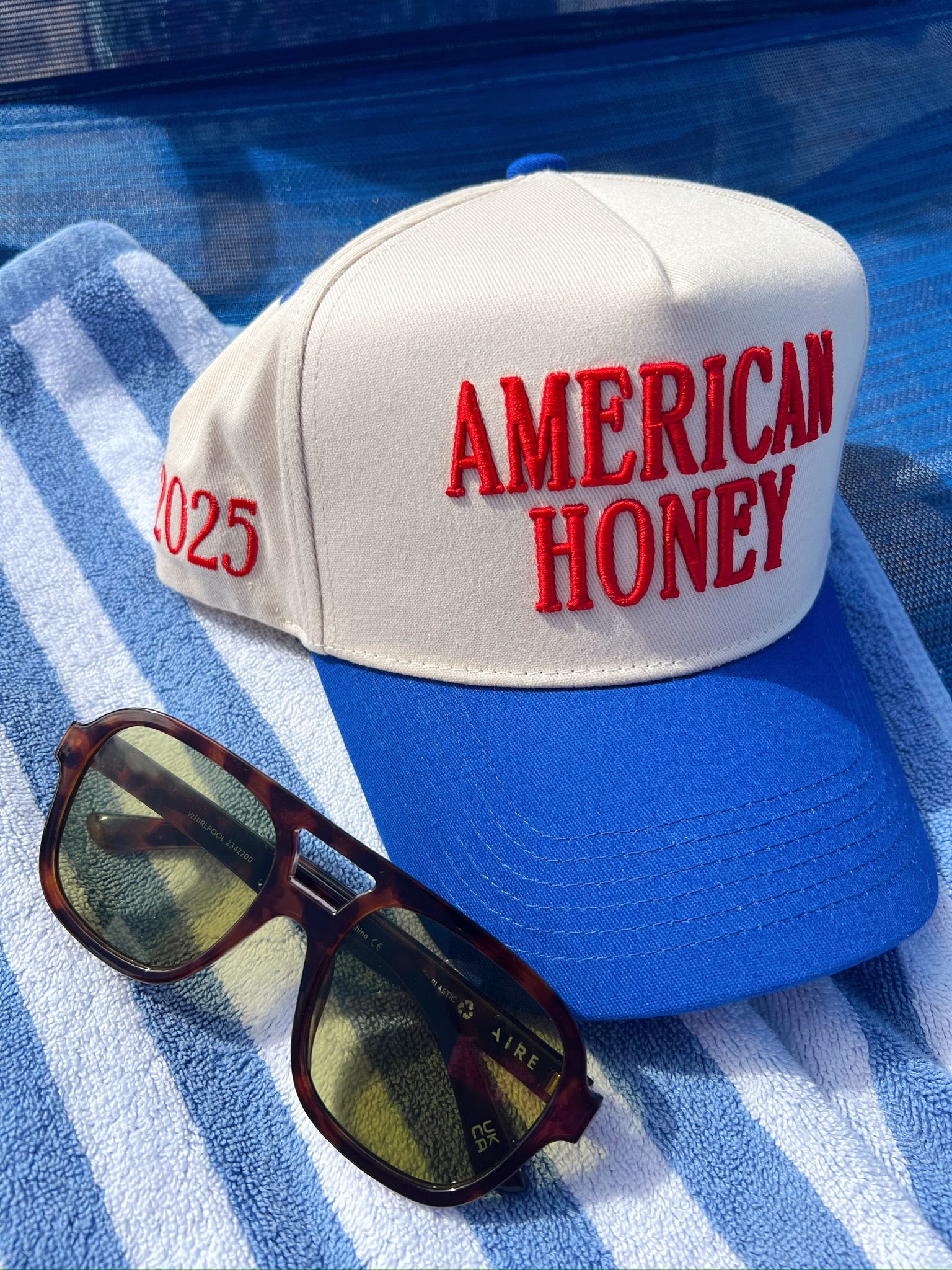 KenzKustomz American Honey Vintage Trucker Hat