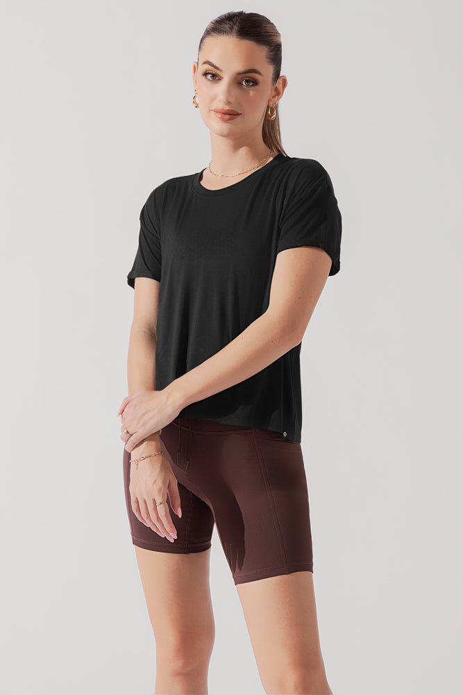 POPFLEX® The Perfect Tee - Black