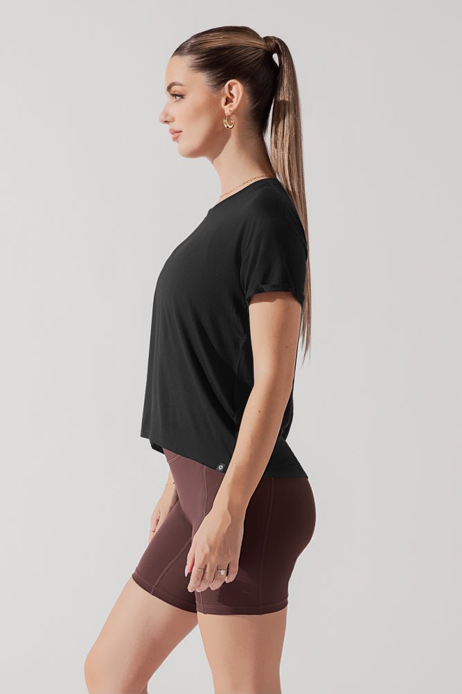 POPFLEX® The Perfect Tee - Black