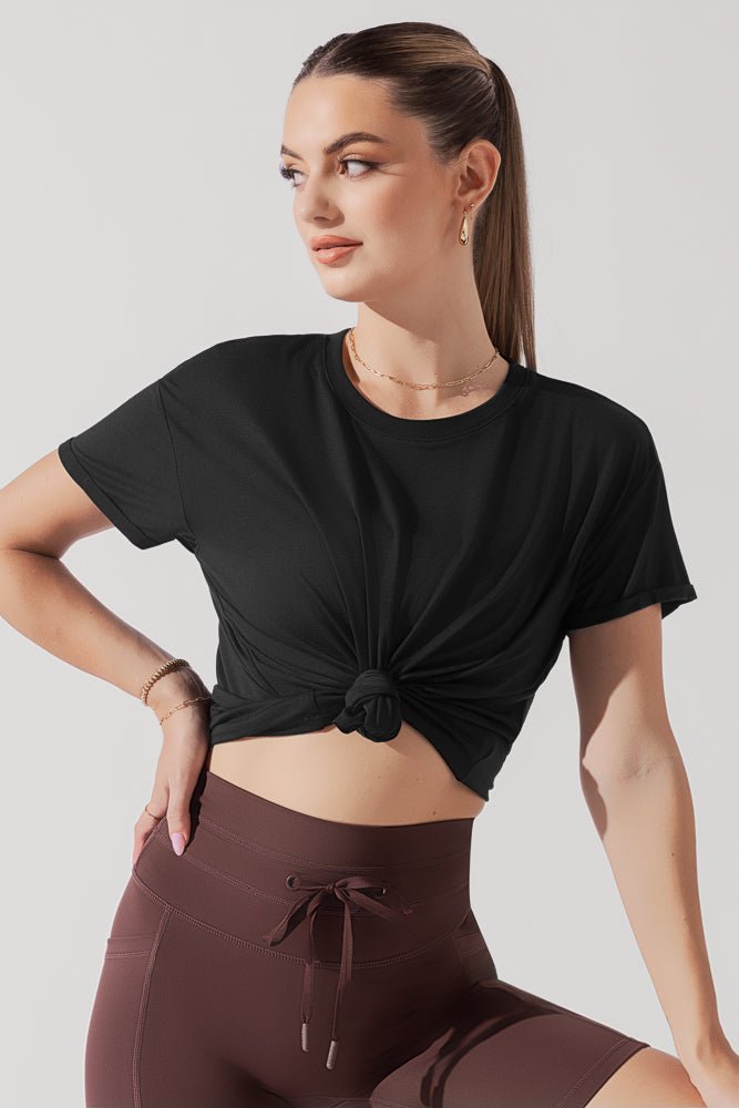 POPFLEX® The Perfect Tee - Black