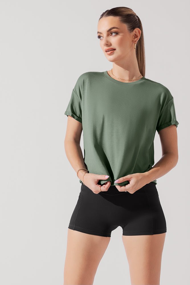 POPFLEX® The Perfect Tee - Leaf Green
