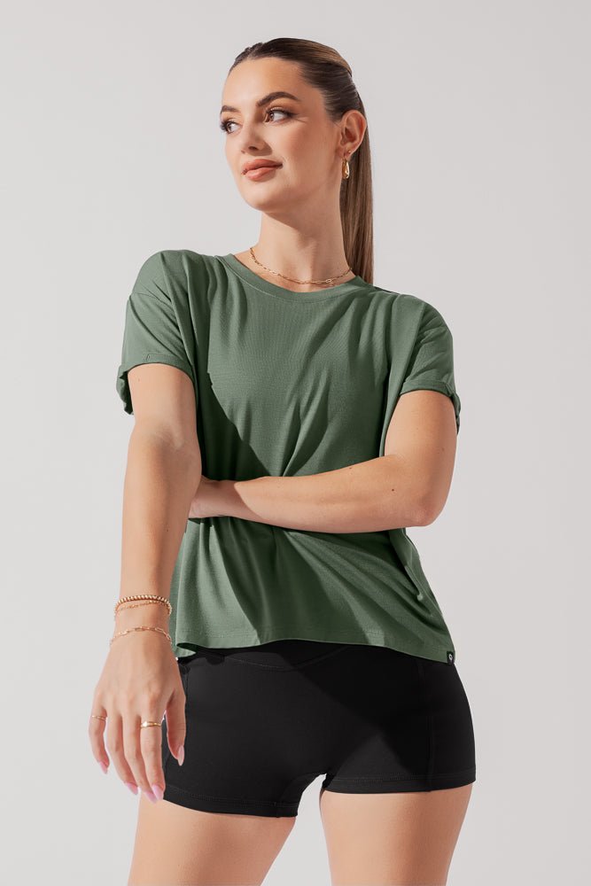 POPFLEX® The Perfect Tee - Leaf Green