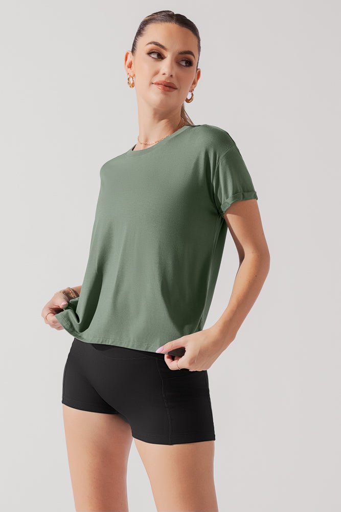 POPFLEX® The Perfect Tee - Leaf Green