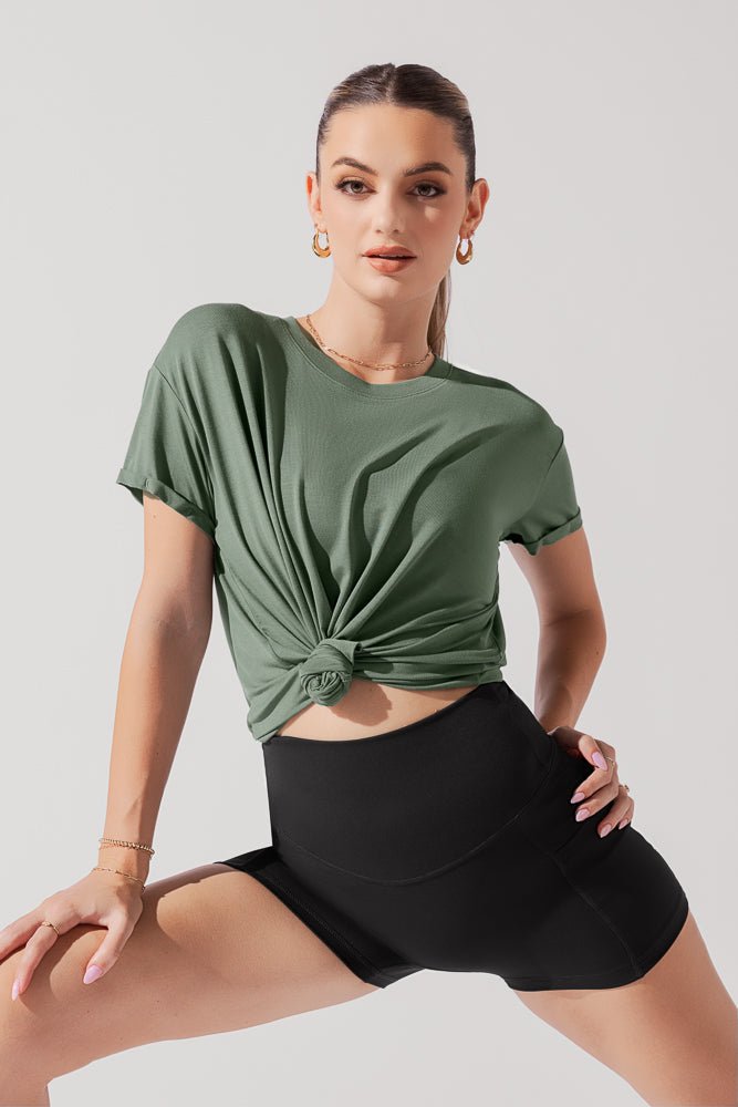 POPFLEX® The Perfect Tee - Leaf Green