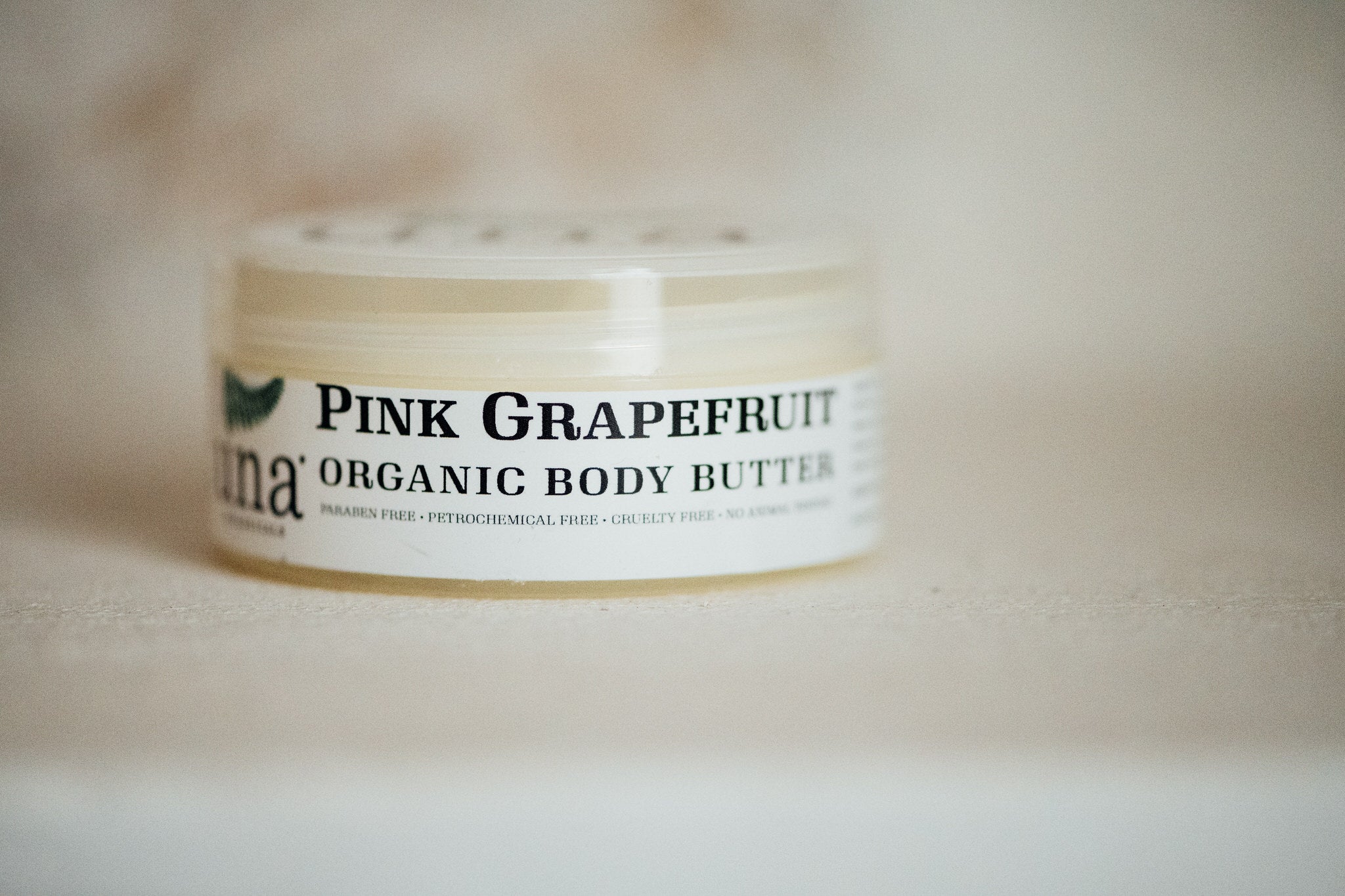 Una Biologicals® Pink Grapefruit Body Butter | Natural Body Lotion | Una Biologicals