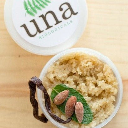 Una Biologicals® Vanilla Almond Organic Sugar Scrub