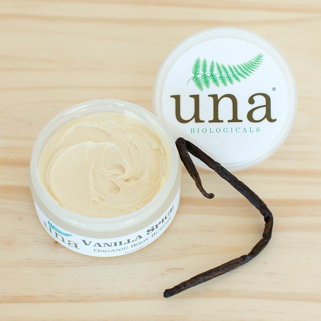 Una Biologicals® Vanilla Spice Body Butter | Natural Body Lotion | Una Biologicals