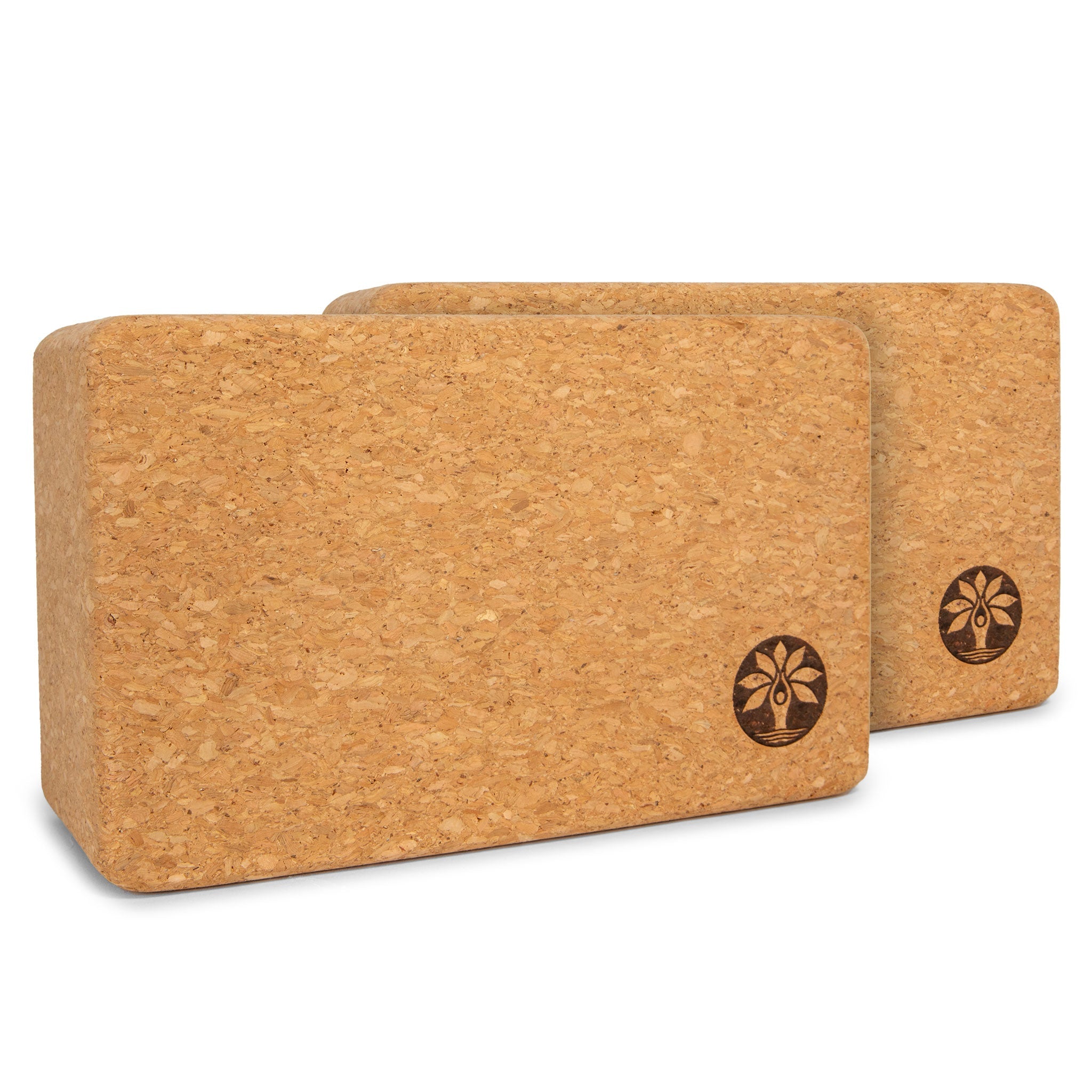 Yoloha Yoga Cork Yoga Block Set