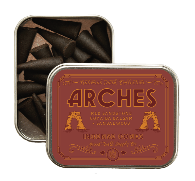 Good & Well Supply Co Arches National Park Incense