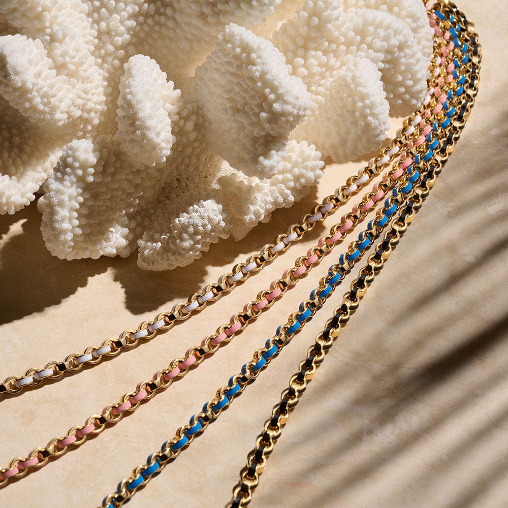 Awe Inspired Chunky Enamel Bracelet