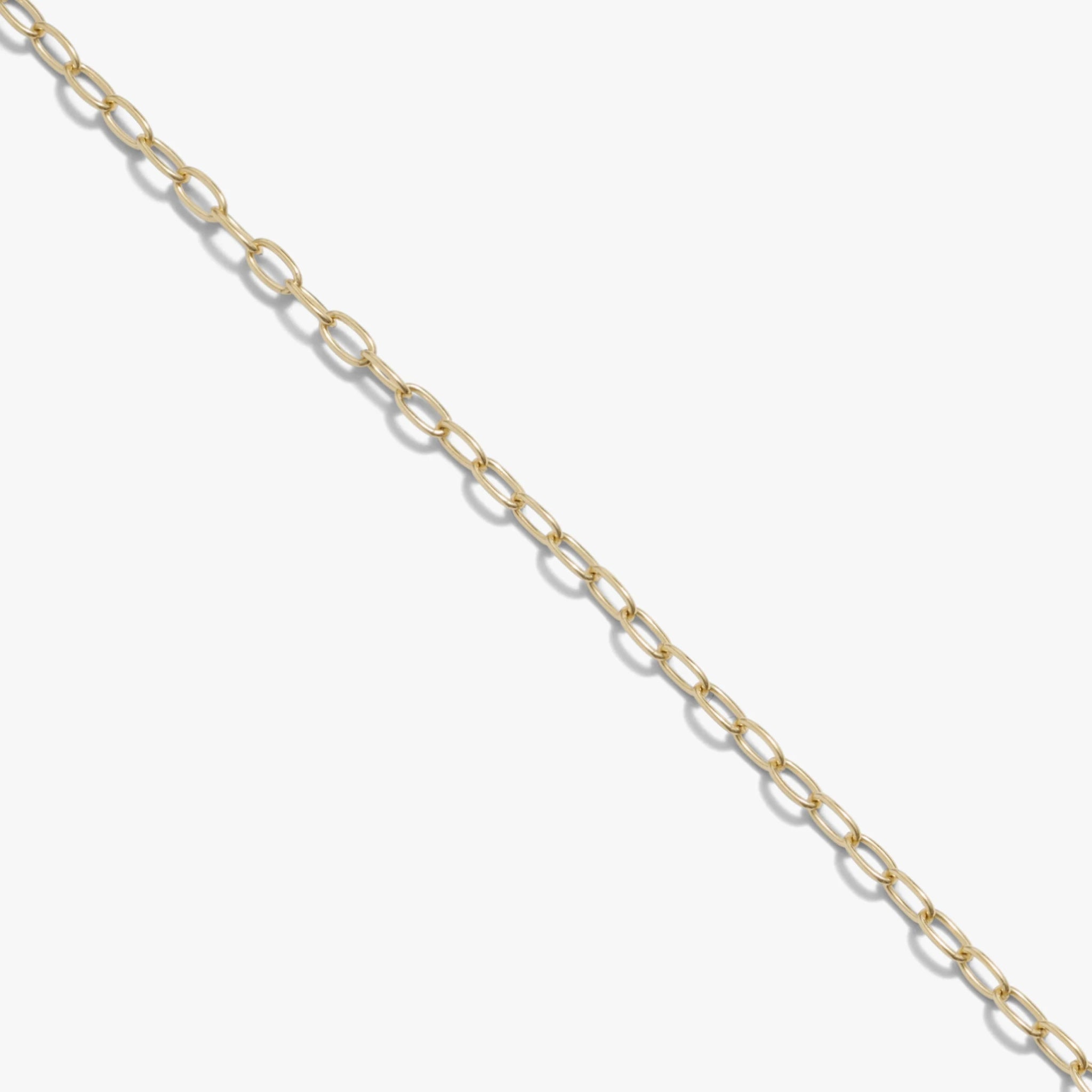 Awe Inspired Delicate Paperclip Chain