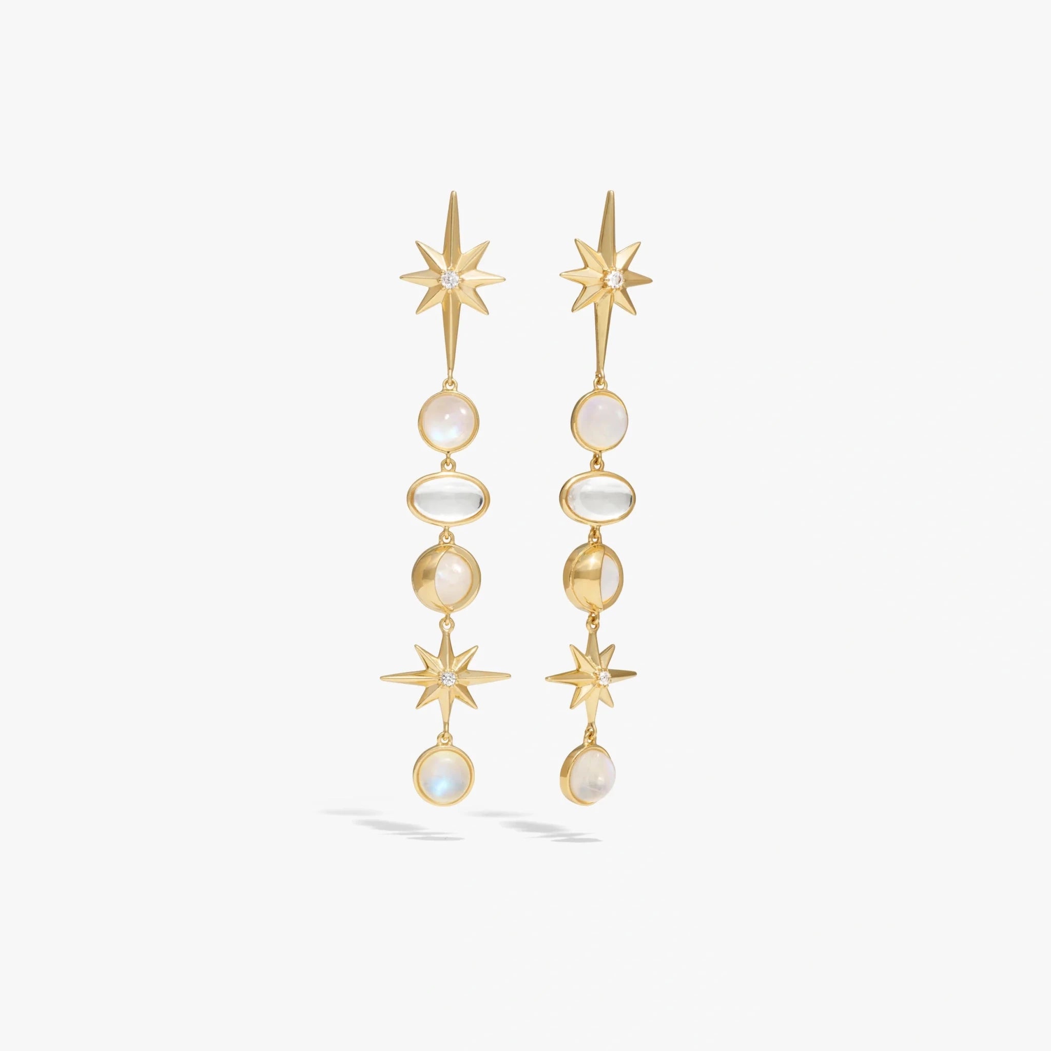 Awe Inspired Midnight Reflection Drop Earrings