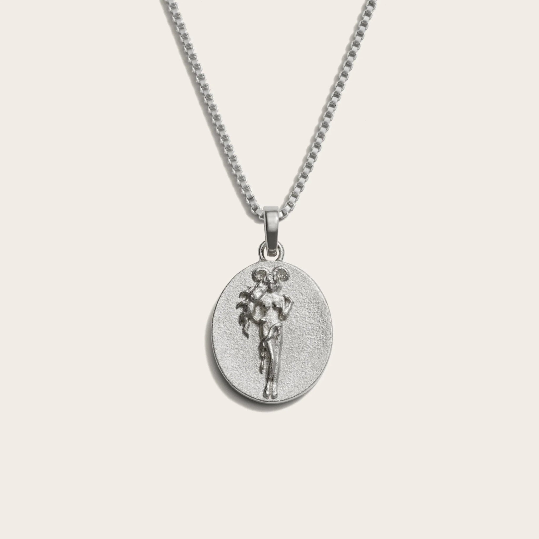 Awe Inspired Zodiac Goddess Necklace