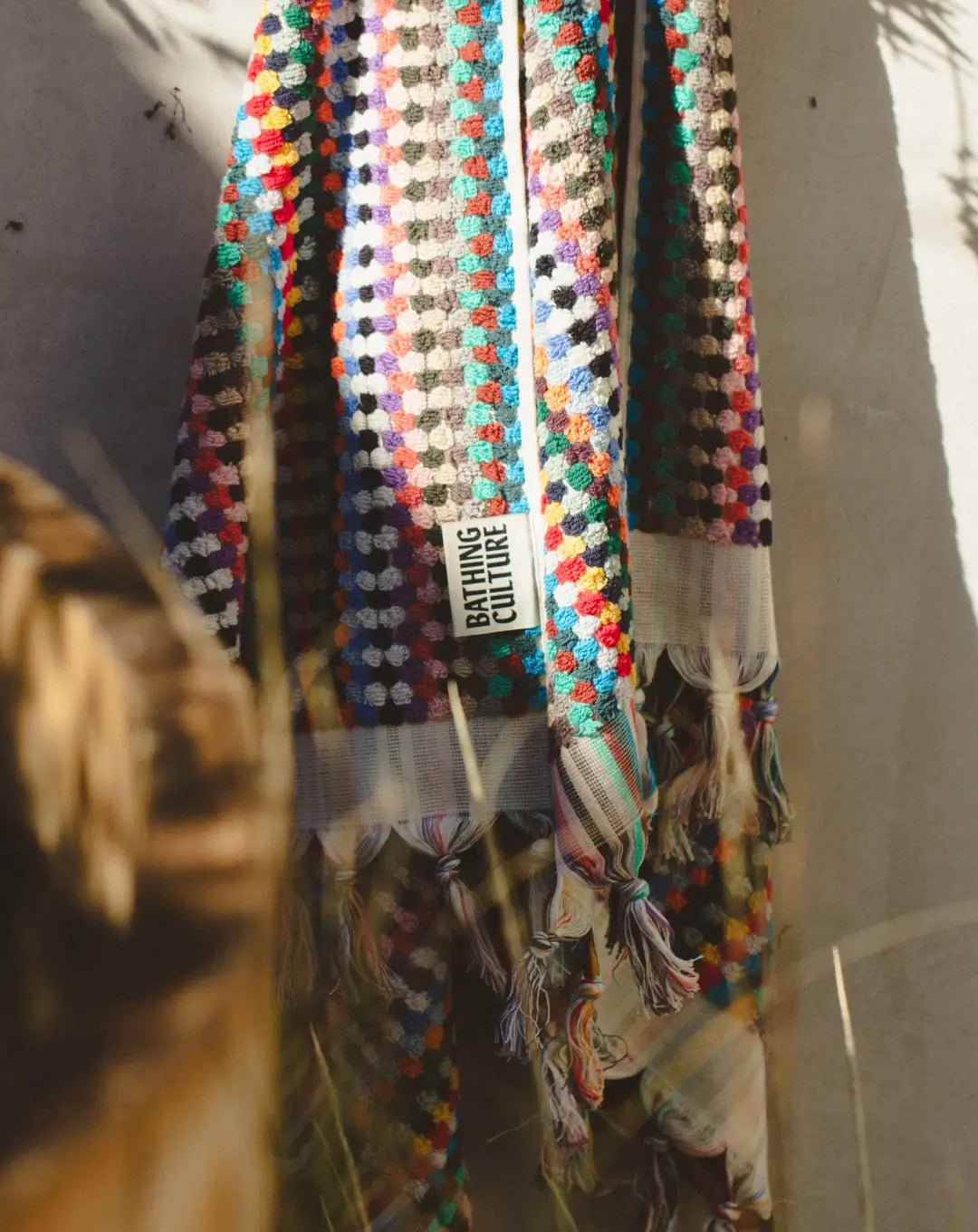 Bathing Culture Organic Cosmic Rainbow Towel (Original)