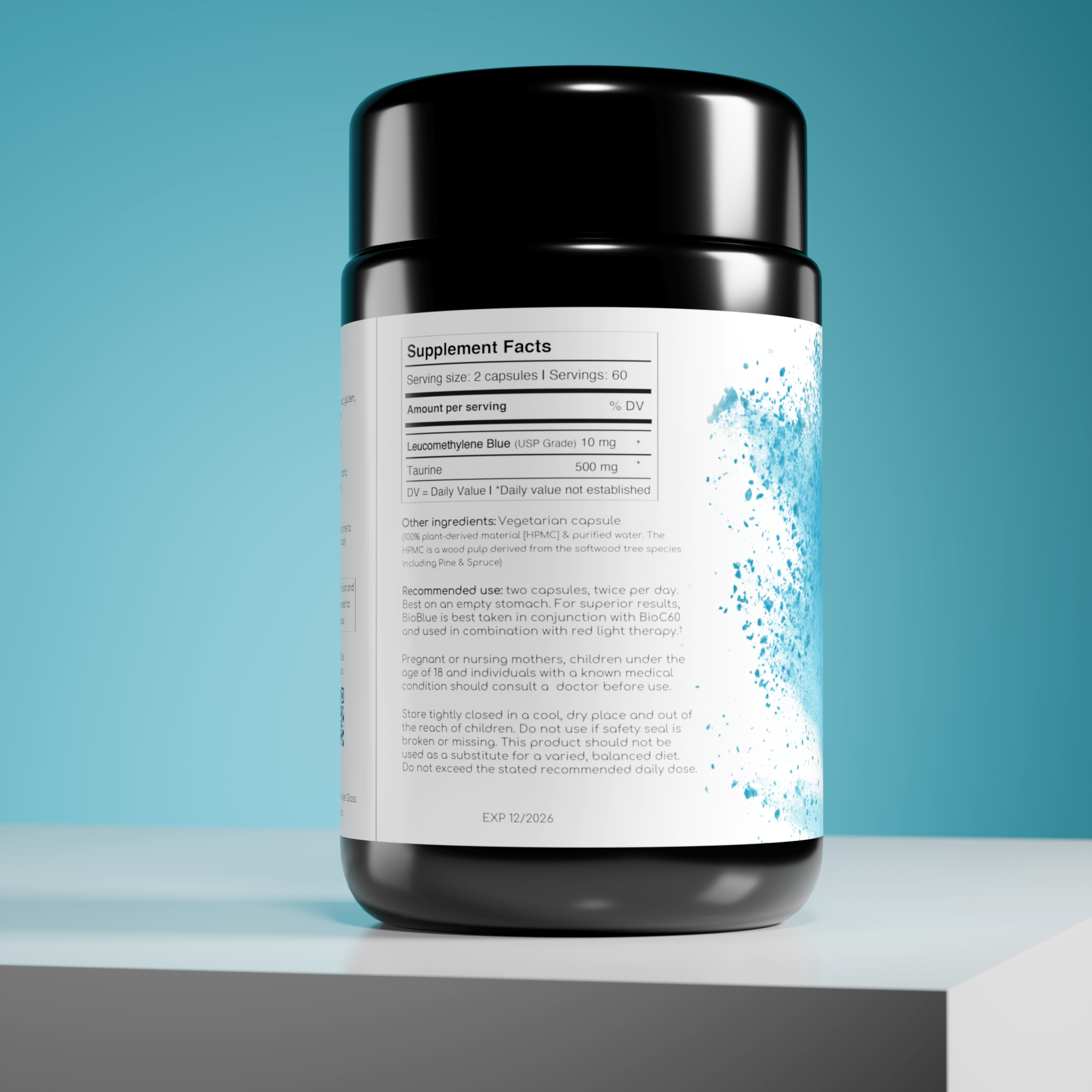 BioLight BioBlue Leuco Capsules - Enhanced Brain & Mitochondrial Support with 100% Plant-Derived Ingredients