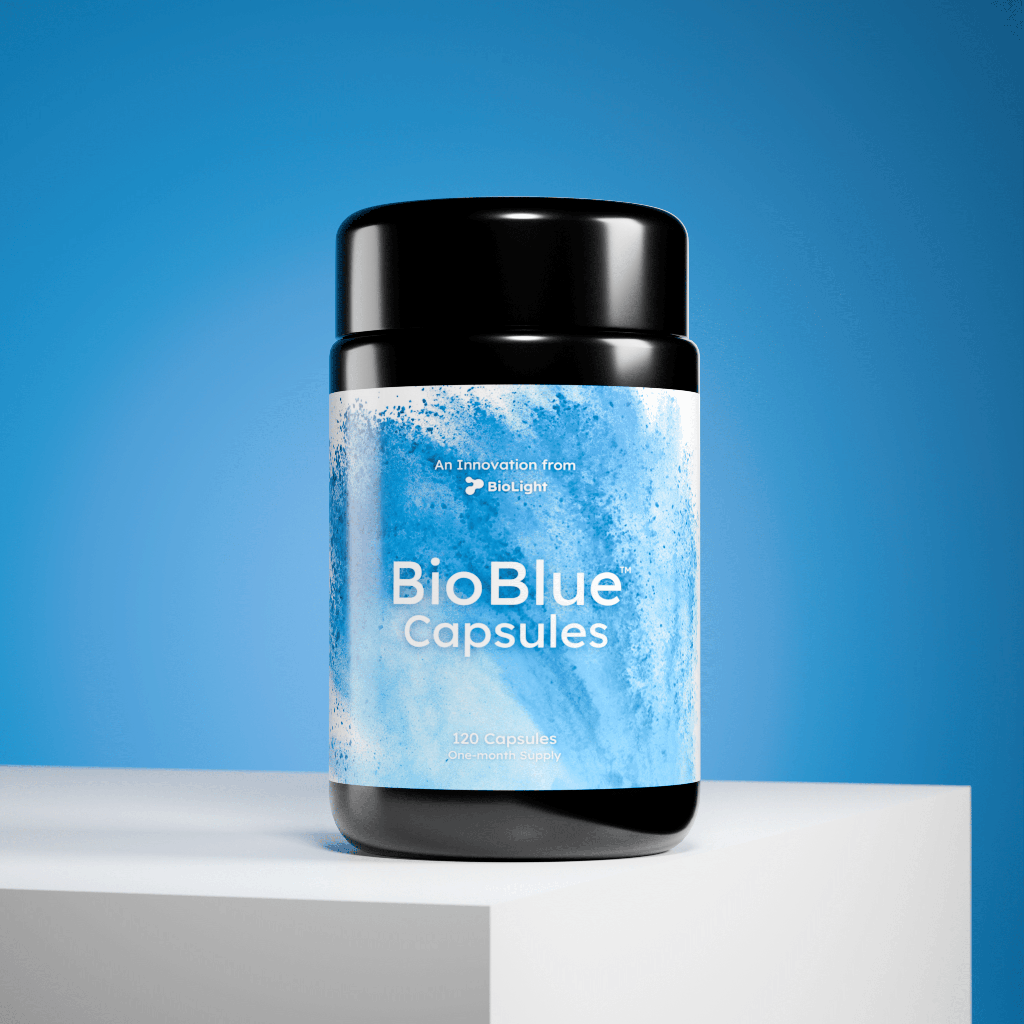 BioLight BioBlue Capsules - Methylene Blue & Taurine Supplement for Brain Health & Mitochondrial Support