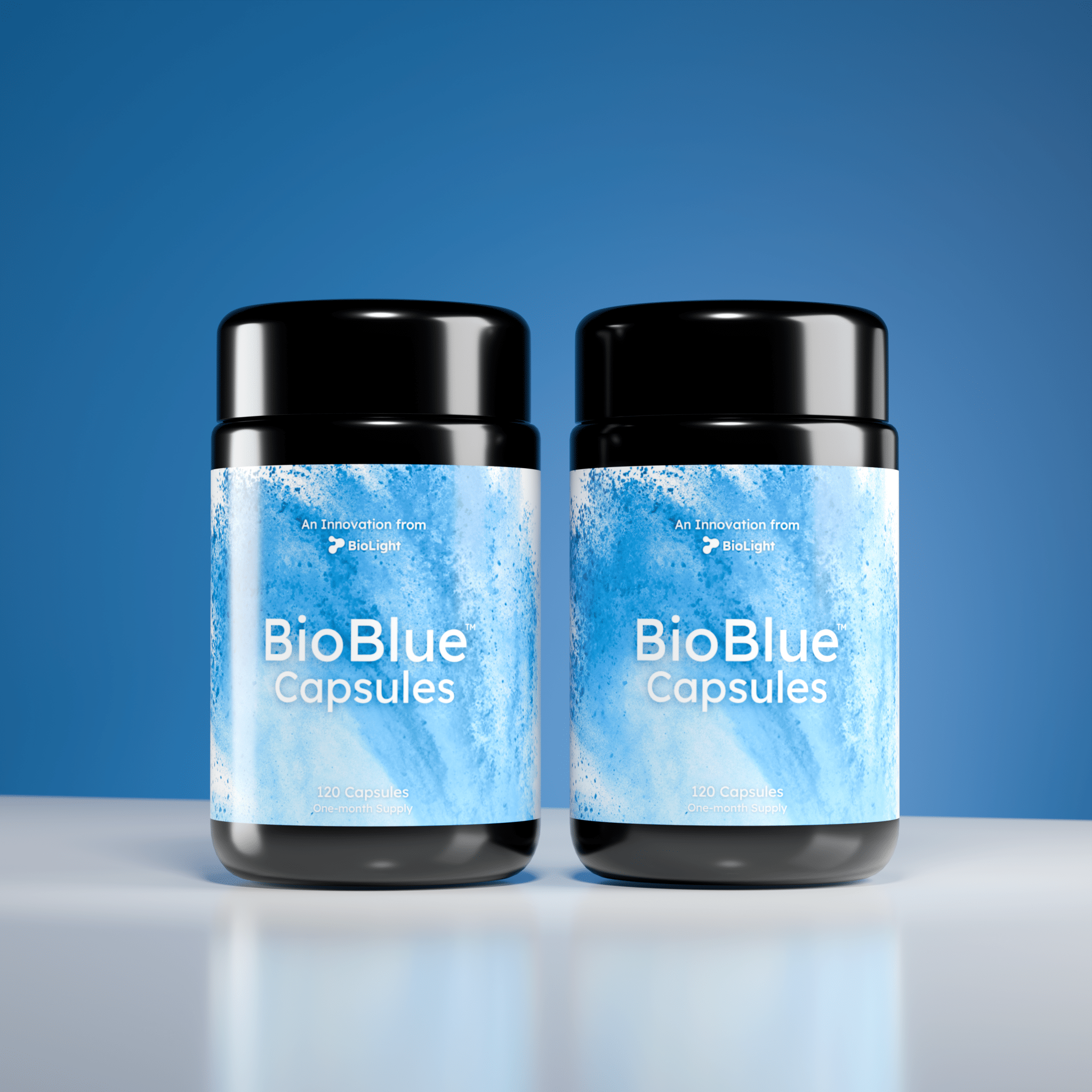 BioLight BioBlue Capsules - Methylene Blue & Taurine Supplement for Brain Health & Mitochondrial Support