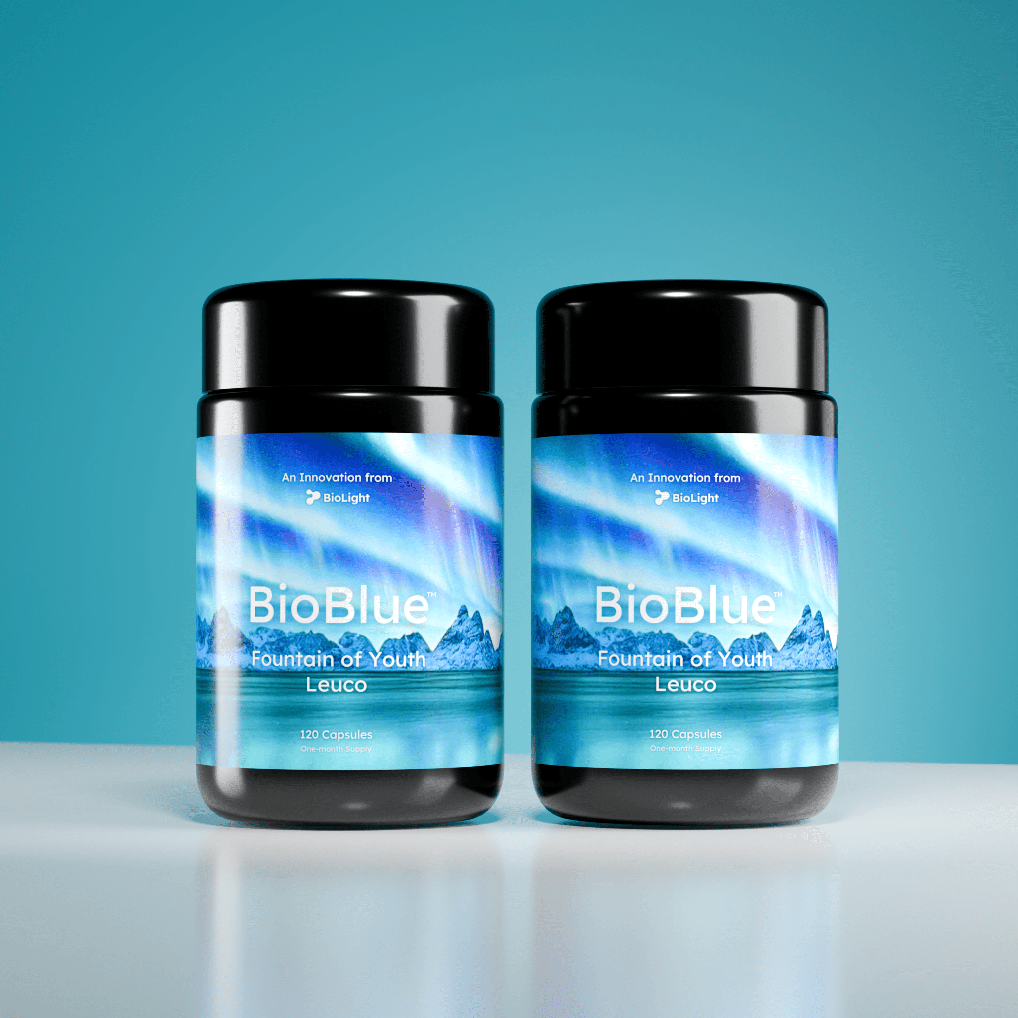 BioLight BioBlue Fountain of Youth Leuco Supplement | Advanced Mitochondrial Support & Energy Boosting Formula