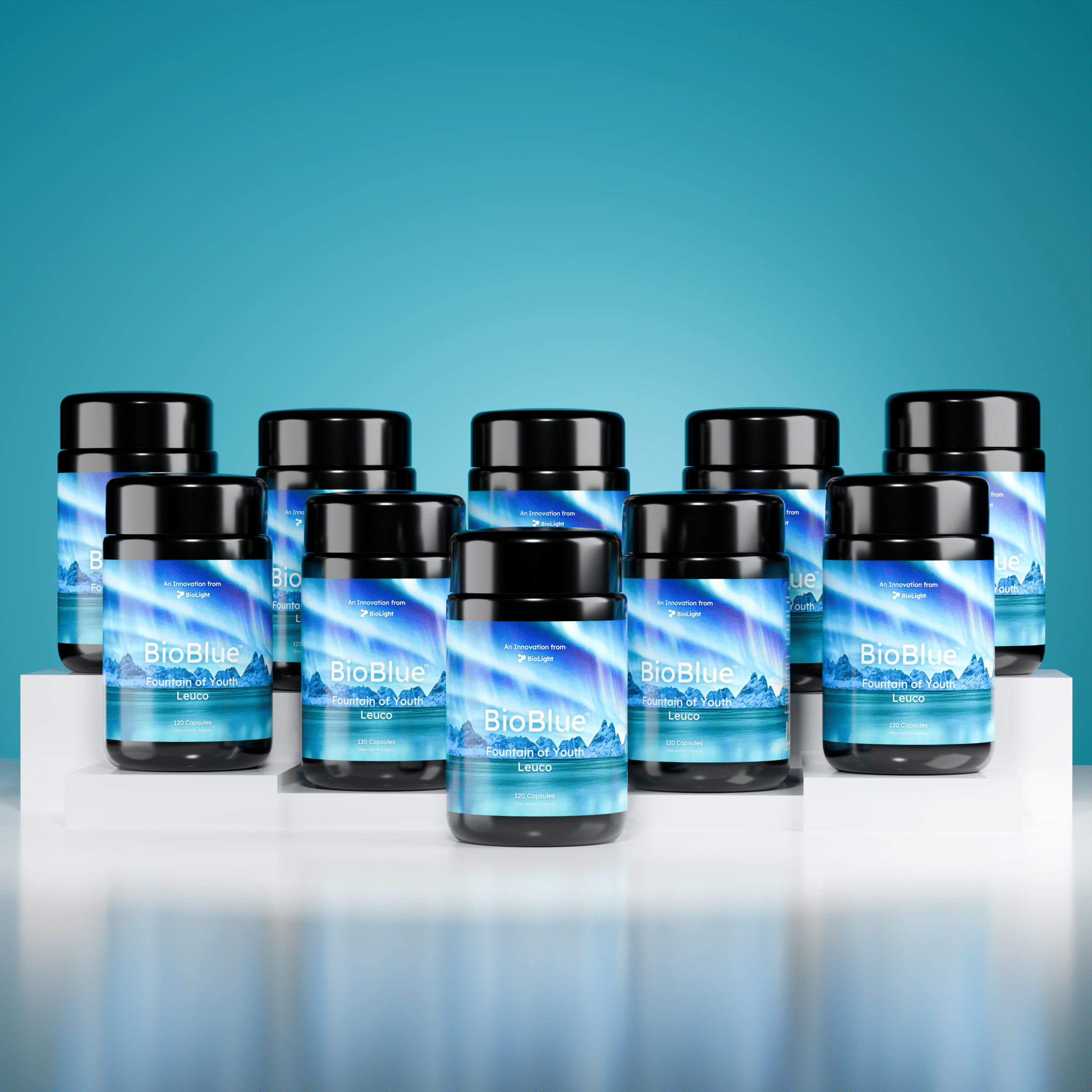 BioLight BioBlue Fountain of Youth Leuco Supplement | Advanced Mitochondrial Support & Energy Boosting Formula