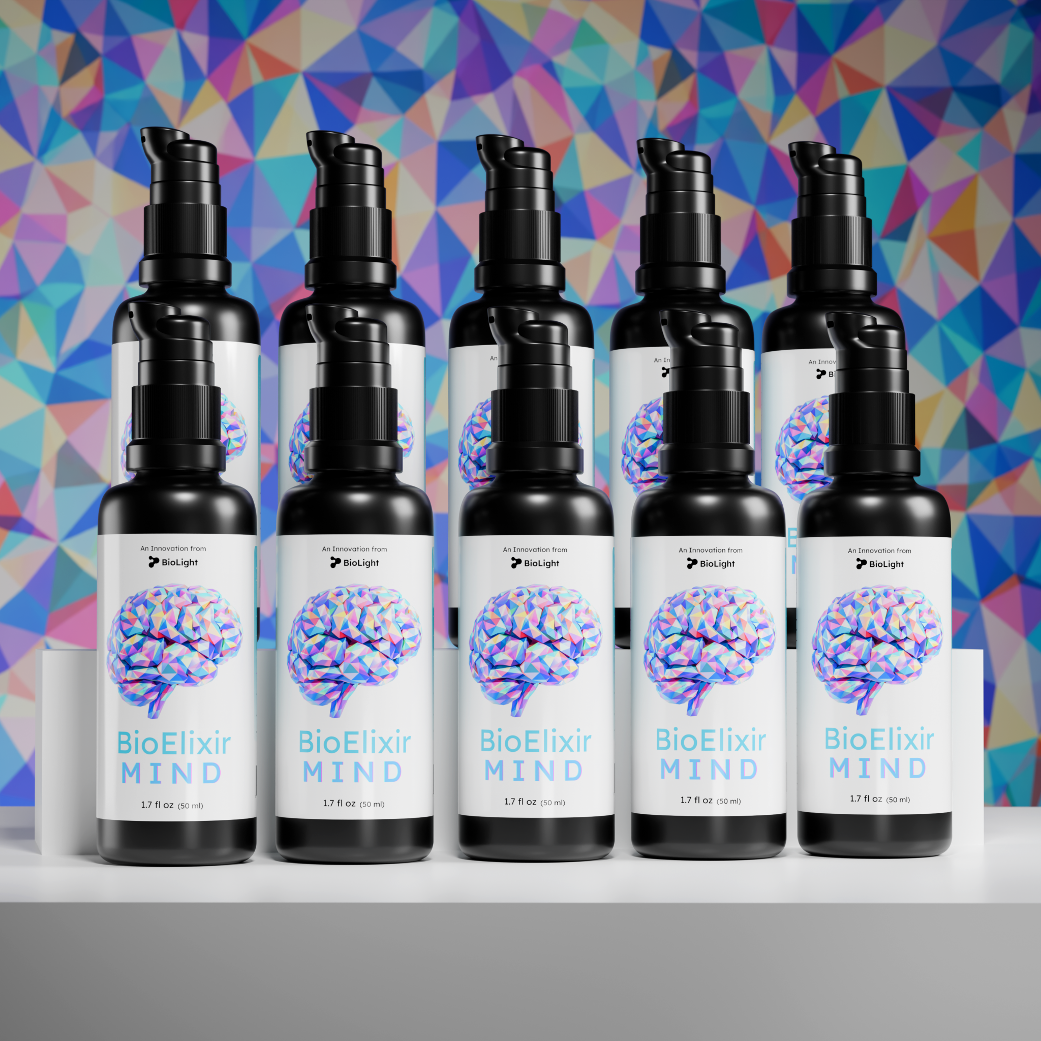 BioLight BioElixir MIND – Premium, Clean Nootropic Supplement for Focus, Mental Clarity, Memory & Brain Energy