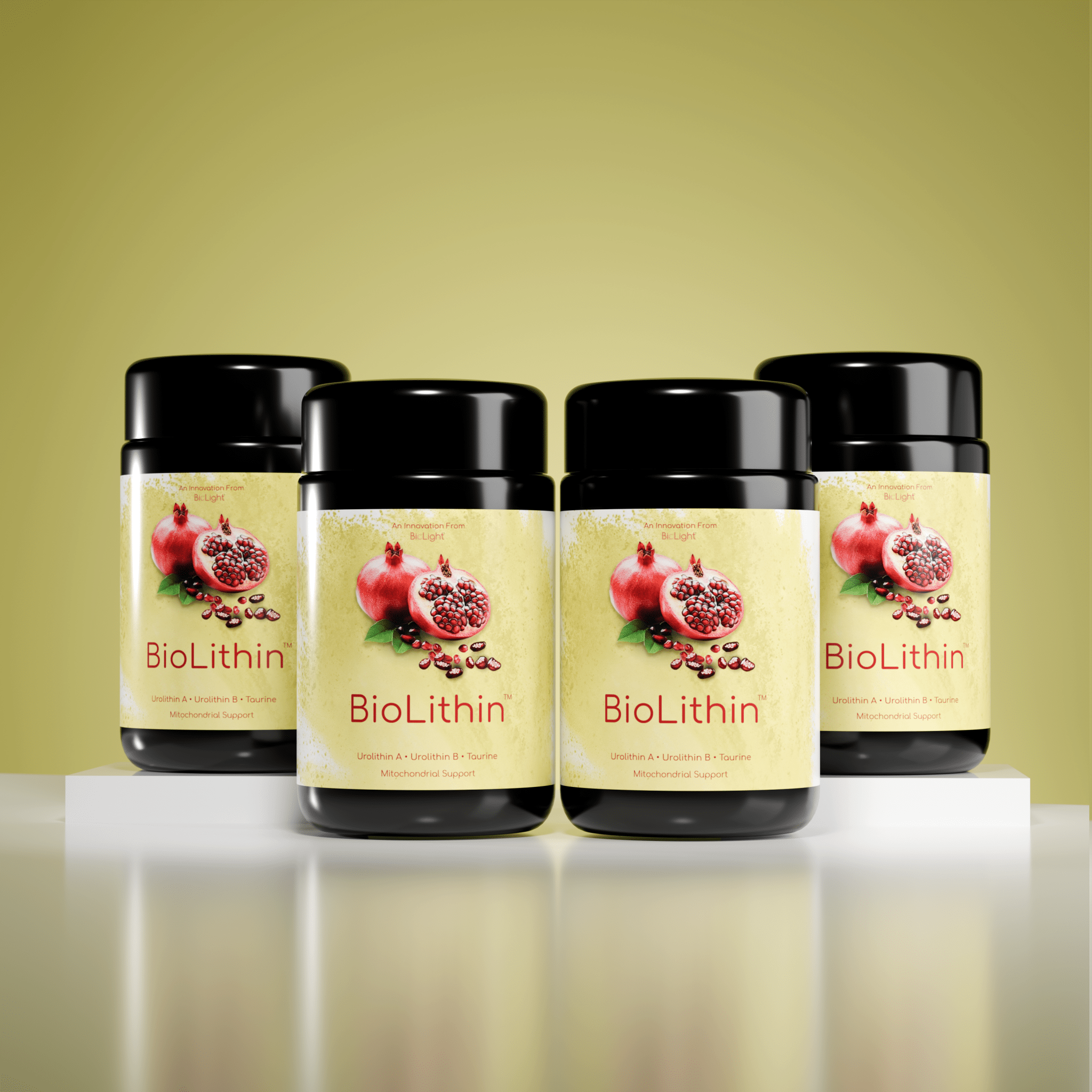 BioLight BioLithin: Urolithin A & B with Taurine for Optimal Mitochondrial Energy & Longevity Support