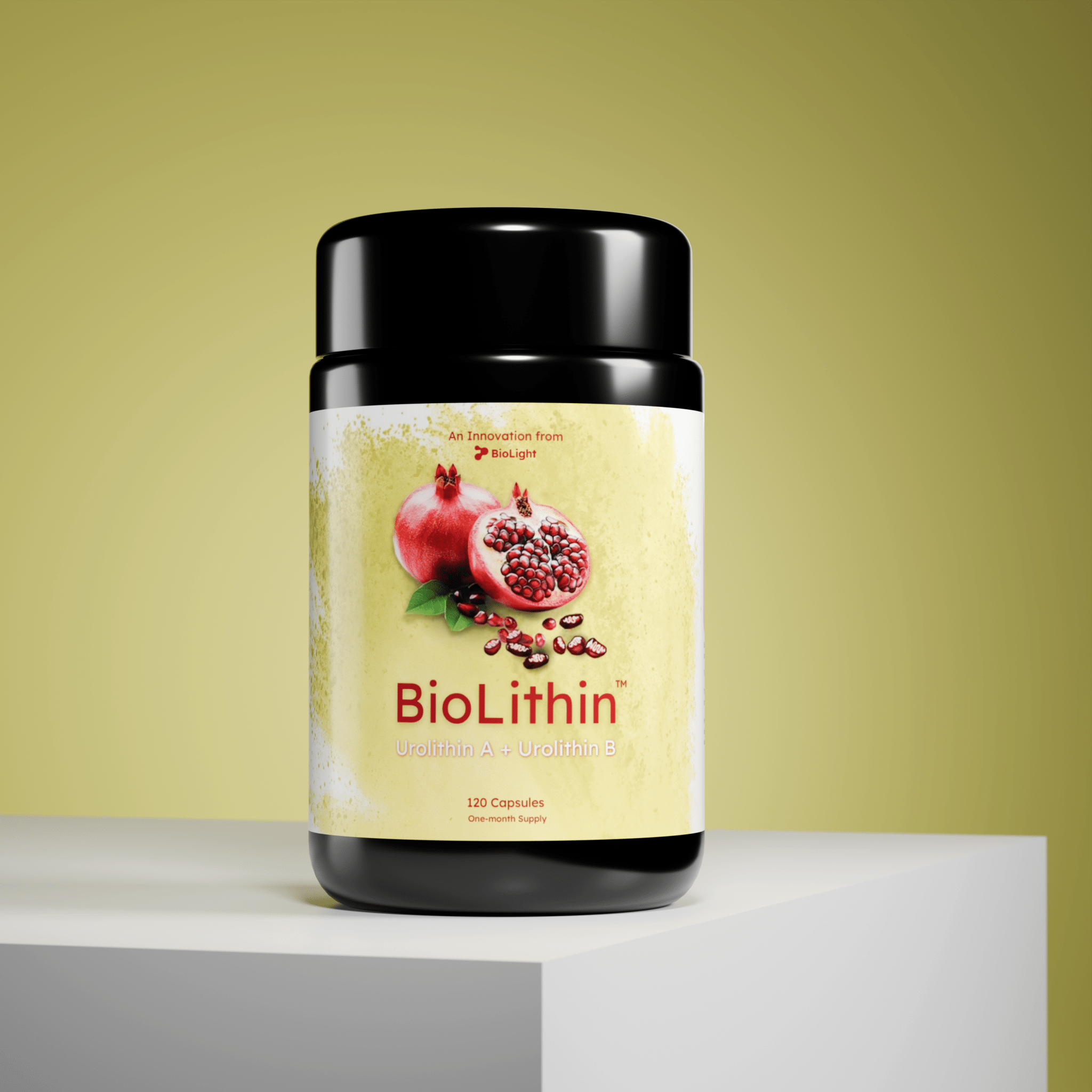 BioLight BioLithin: Urolithin A & B with Taurine for Optimal Mitochondrial Energy & Longevity Support