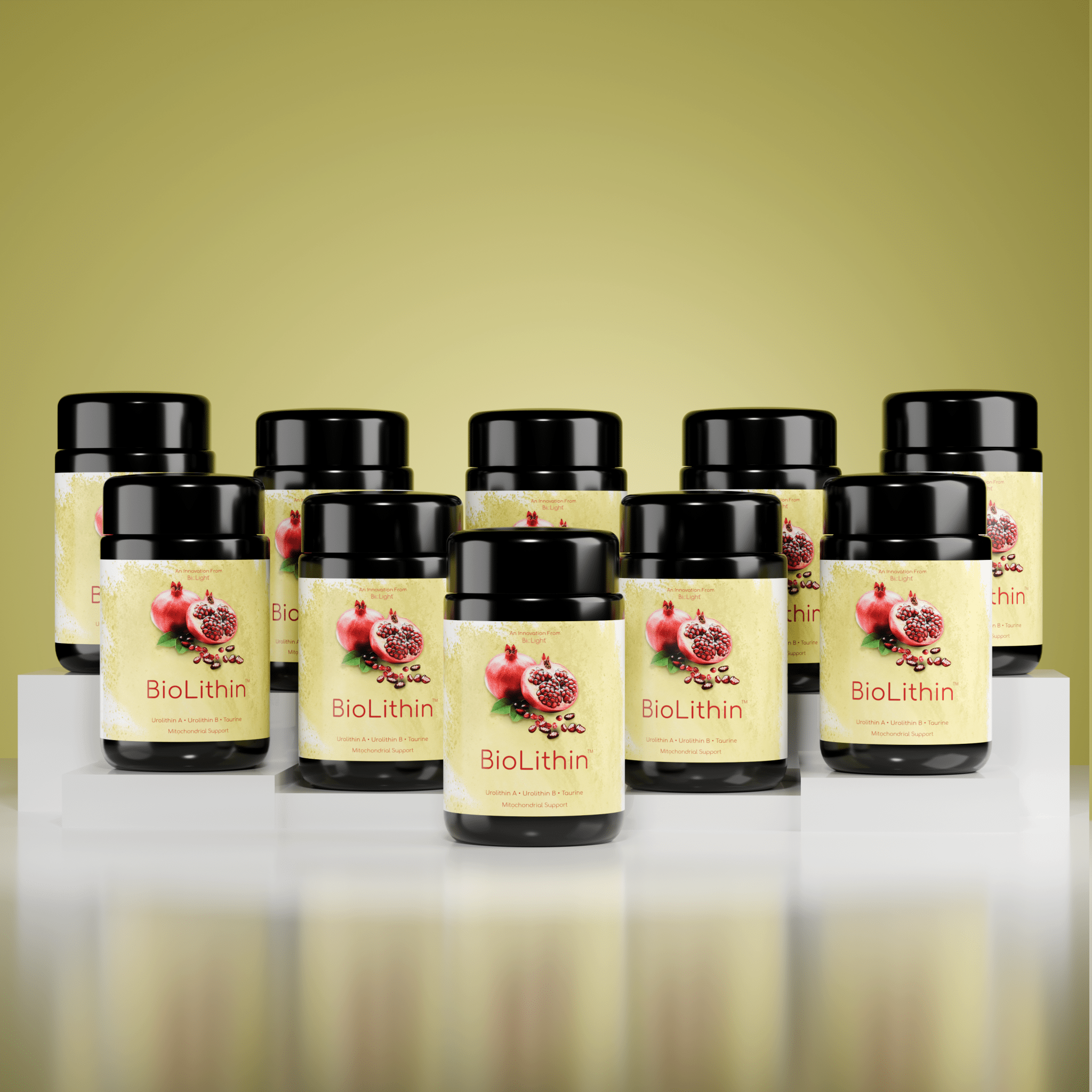 BioLight BioLithin: Urolithin A & B with Taurine for Optimal Mitochondrial Energy & Longevity Support