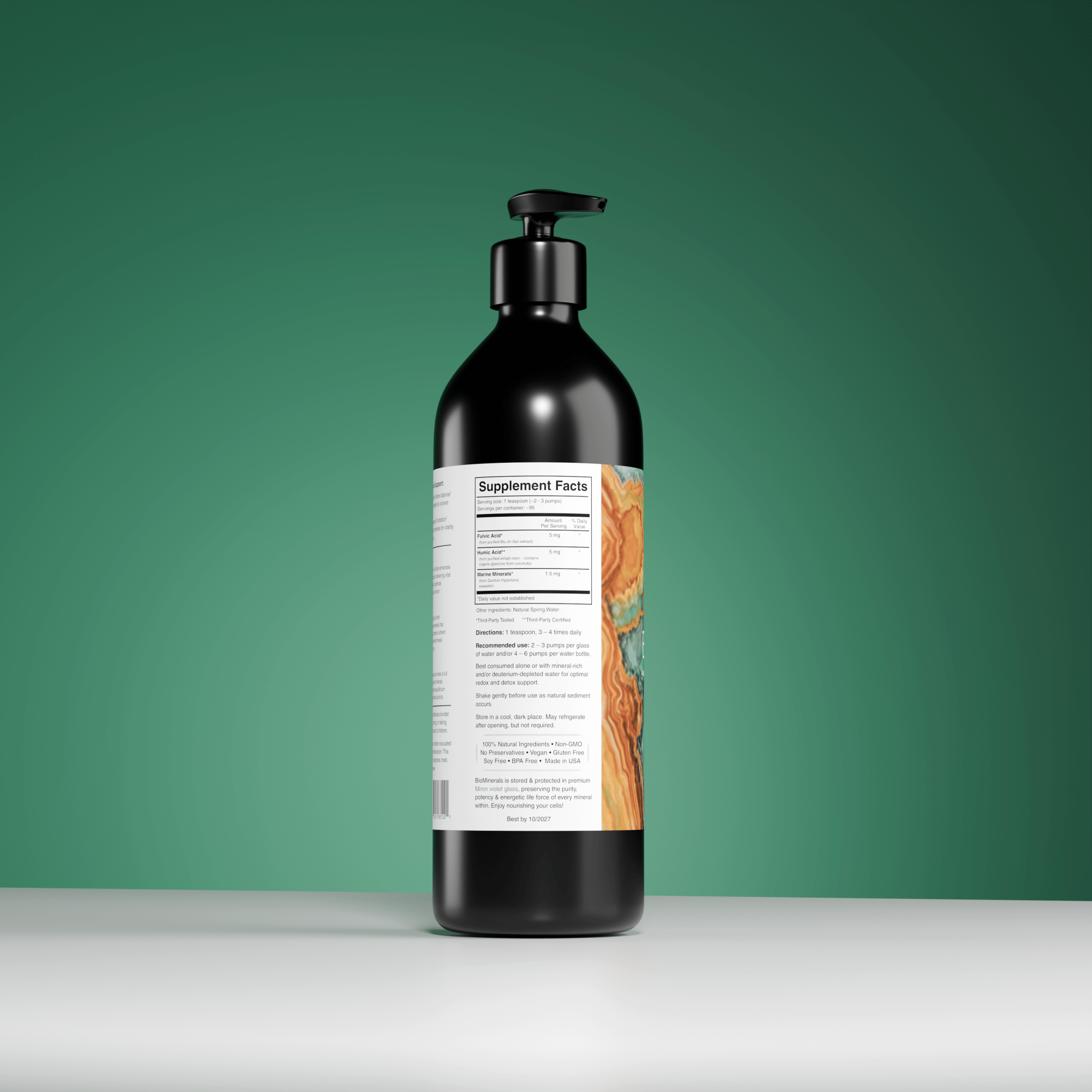 BioLight BioMinerals | Advanced Fulvic, Humic & Marine Mineral Complex for Mitochondrial & Gut Optimization | Redox & Detox Support | Dietary Supplement